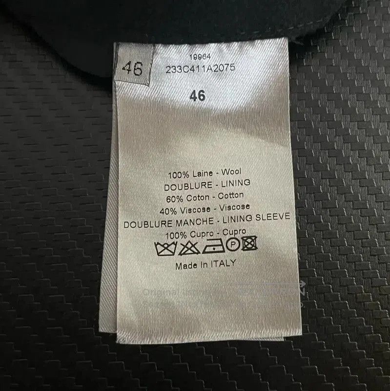 Dior Dior Black Wool Men's Jacket . Size US M / EU 48-50 / 2 - 5 Thumbnail