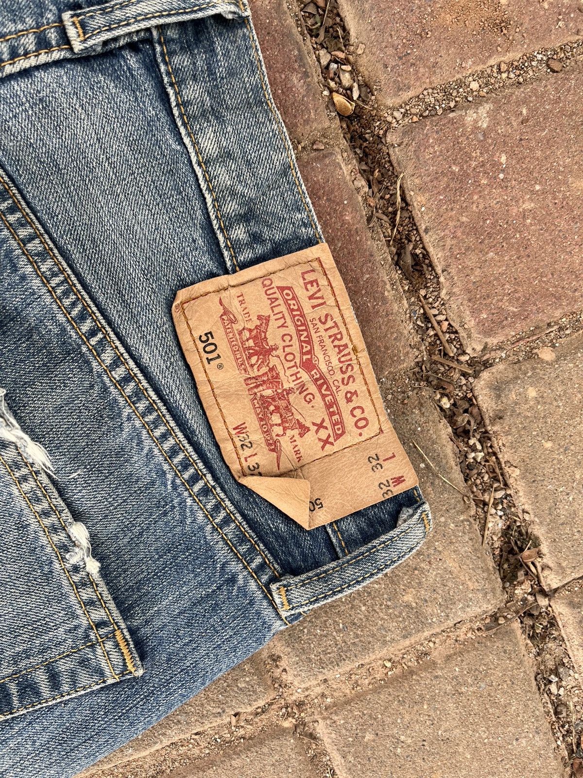 If Six Was Nine × Levi's × Vintage Vintage Levis 501 Size US 31 - 3 Thumbnail