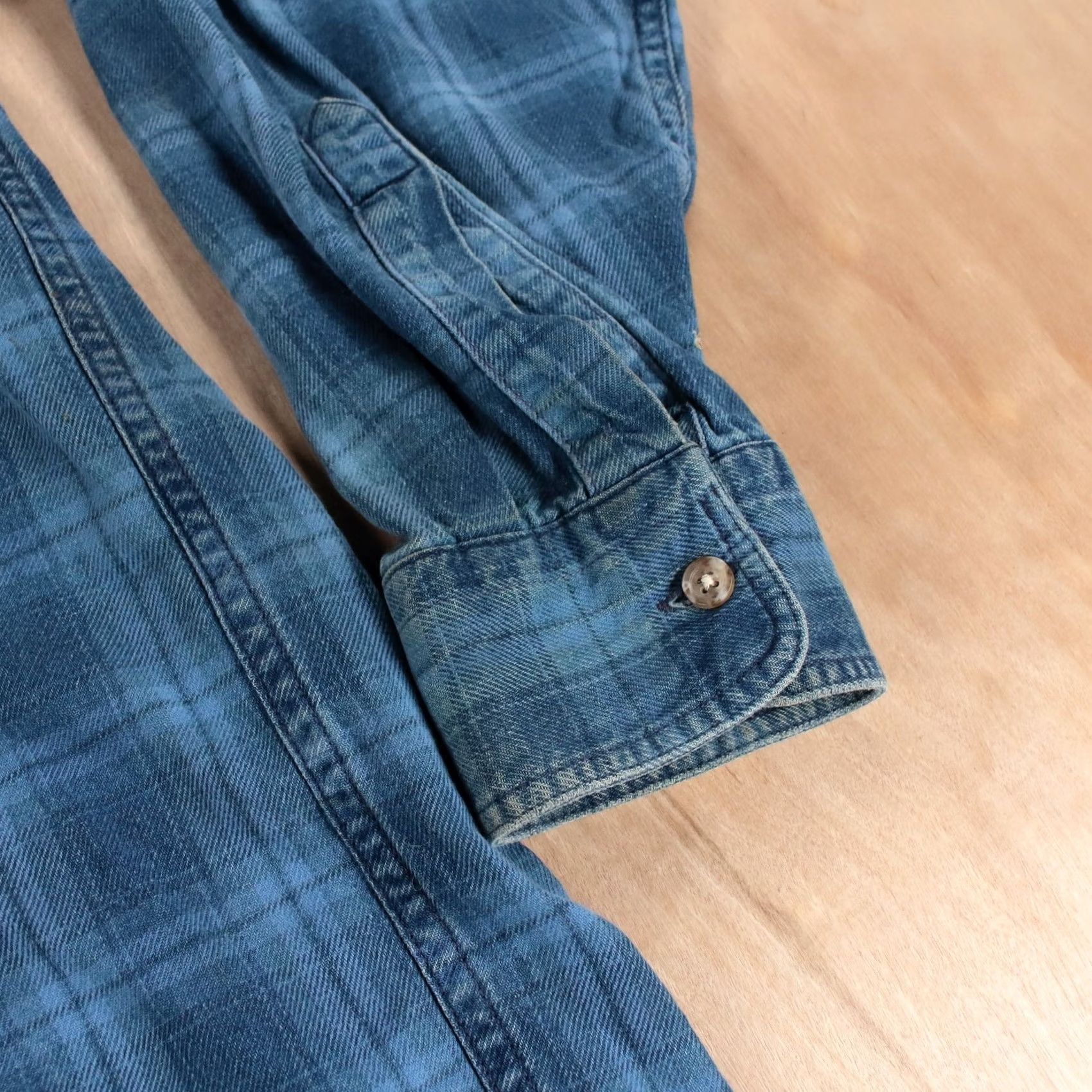 Vintage vtg 90s LL BEAN flannel shirt LARGE TALL cotton plaid checks usa grunge indie Size US L / EU 52-54 / 3 - 7 Thumbnail