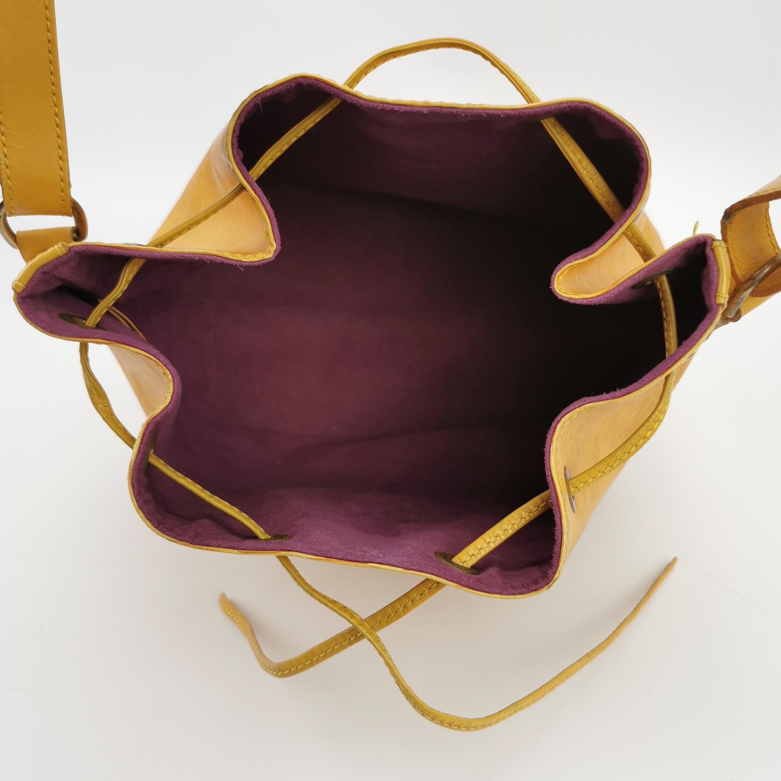 Louis Vuitton Louis Vuitton (LV) NOE large cowhide ripple drawstring vint Size ONE SIZE - 2 Thumbnail