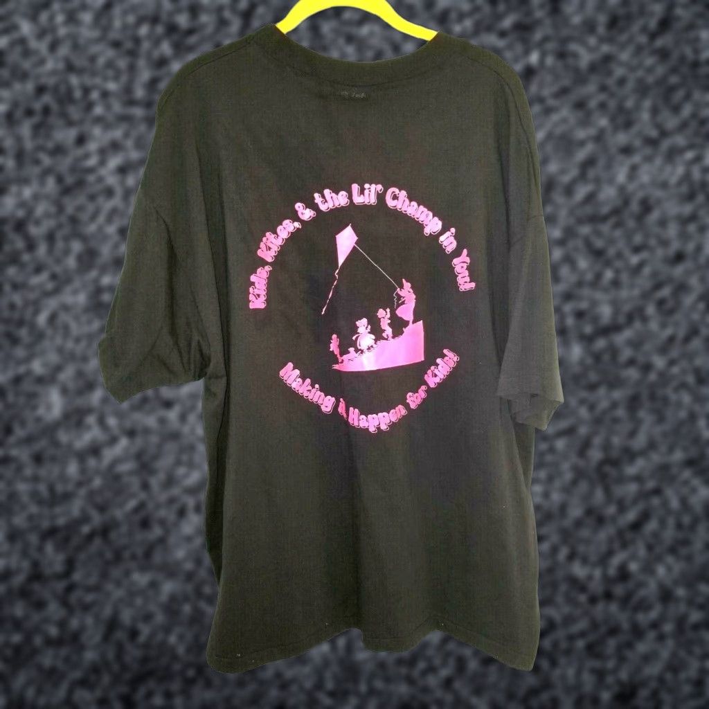 Hanes Vintage 90s Hanes Lil Champ Food Store Company Picnic Graphic T Shirt XXL Black Unisex Adults Size US XXL / EU 58 / 5 - 1 Thumbnail
