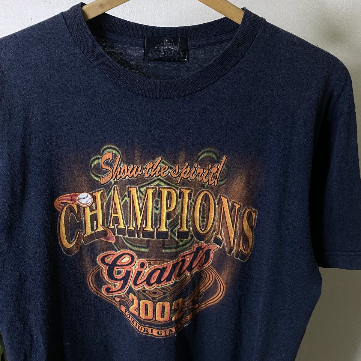 Vintage 2002 Yomiuri Giants Japan Baseball Champions Bathing Ape Size US L / EU 52-54 / 3 - 2 Thumbnail