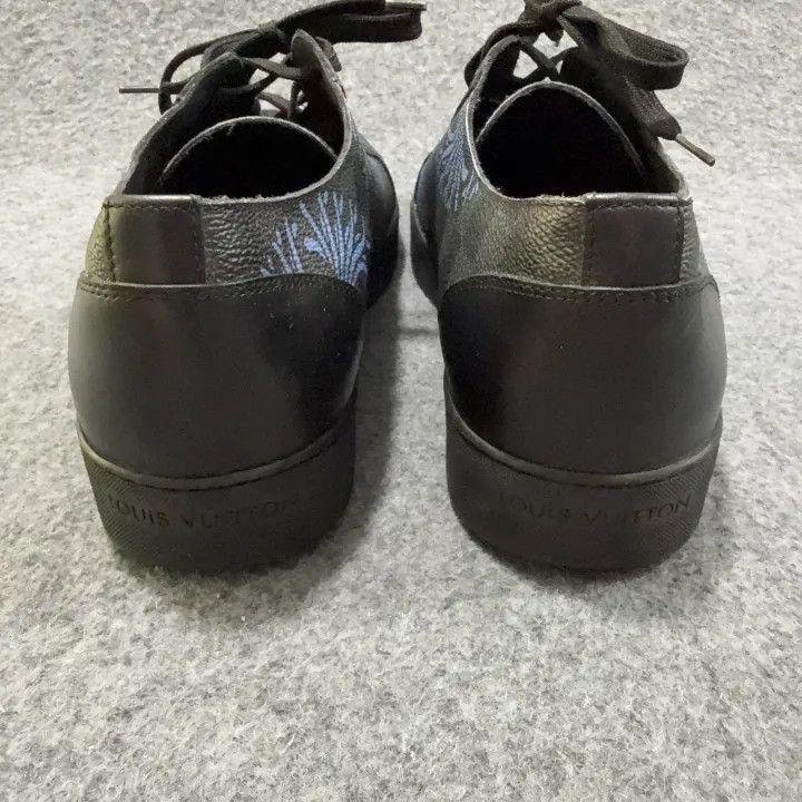 Louis Vuitton Louis Vuitton Casual Black Canvas Sneakers -2508 Size US 8 / EU 41 - 3 Thumbnail