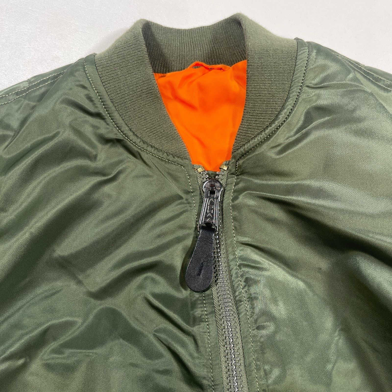 Alpha Industries Alpha Industries MA-1 Bomber Jacket Coat Olive Green Size US XS / EU 42 / 0 - 8 Thumbnail