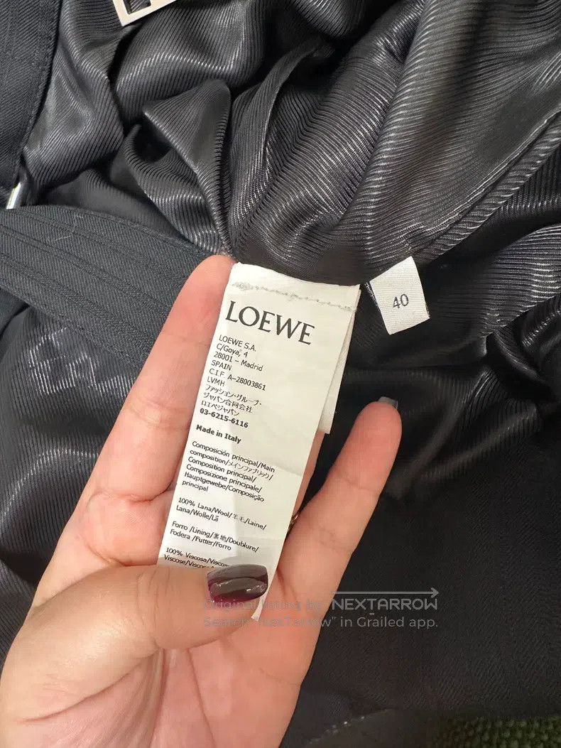 Loewe Loewe Black Jacket Size XS / US 0-2 / IT 36-38 - 4 Thumbnail