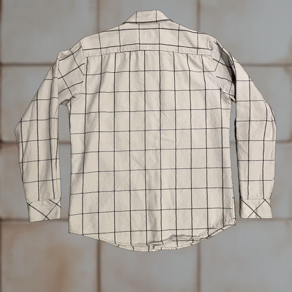 Vintage Mike Mo Capaldi Signature Series Flannel Button Snap Shirt Men M Grey Check Pattern 90s Nature Outdoor Skate Size US M / EU 48-50 / 2 - 1 Thumbnail