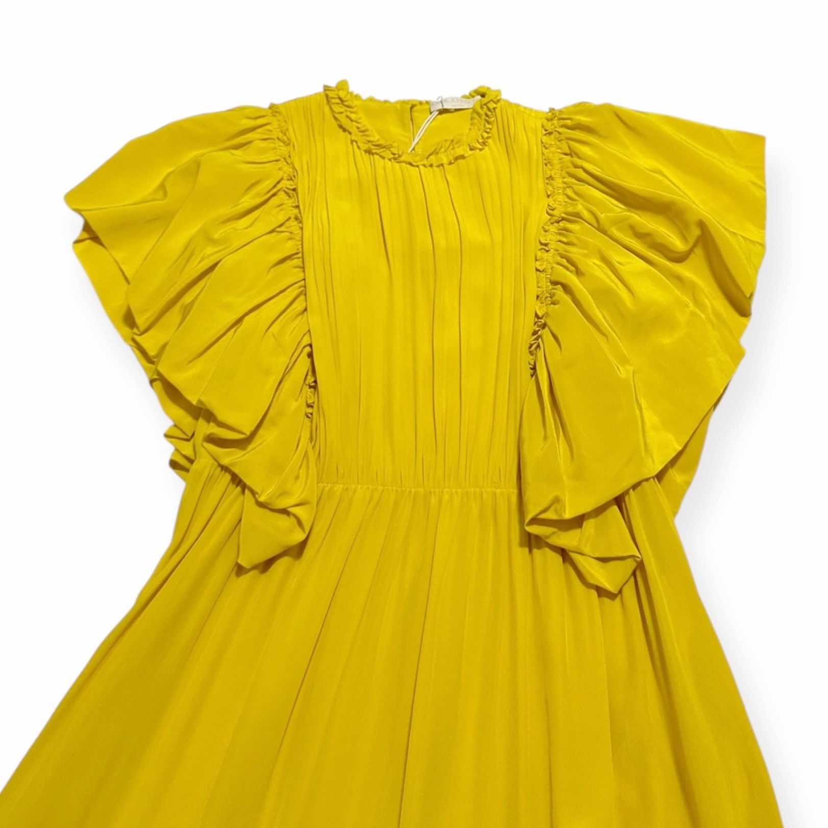 Ulla Johnson Ulla Johnson Ilaria Silk Midi Dress in Sunsprite , Size 2, N Size XS / US 0-2 / IT 36-38 - 9 Thumbnail