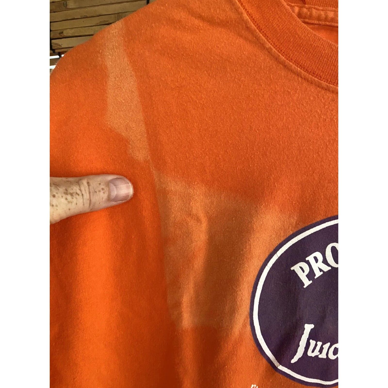 Hanes VINTAGE Nantucket Provisions Juice Guys Orange Shirt 2002 XL Summer Mens T-Shirt Crew Neck Short Sleeve Orange Size US XL / EU 56 / 4 - 3 Thumbnail