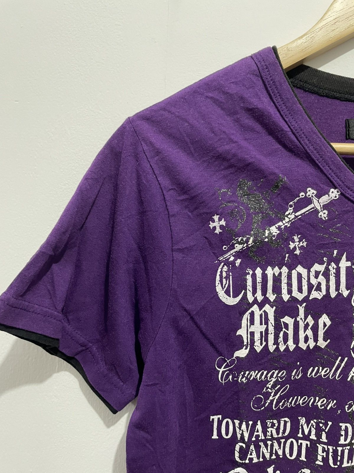 Beauty Beast × Hysteric Glamour × Japanese Brand TIMES STEP PUNK JAPANESE STYLE POEM TEE Size US M / EU 48-50 / 2 - 7 Thumbnail