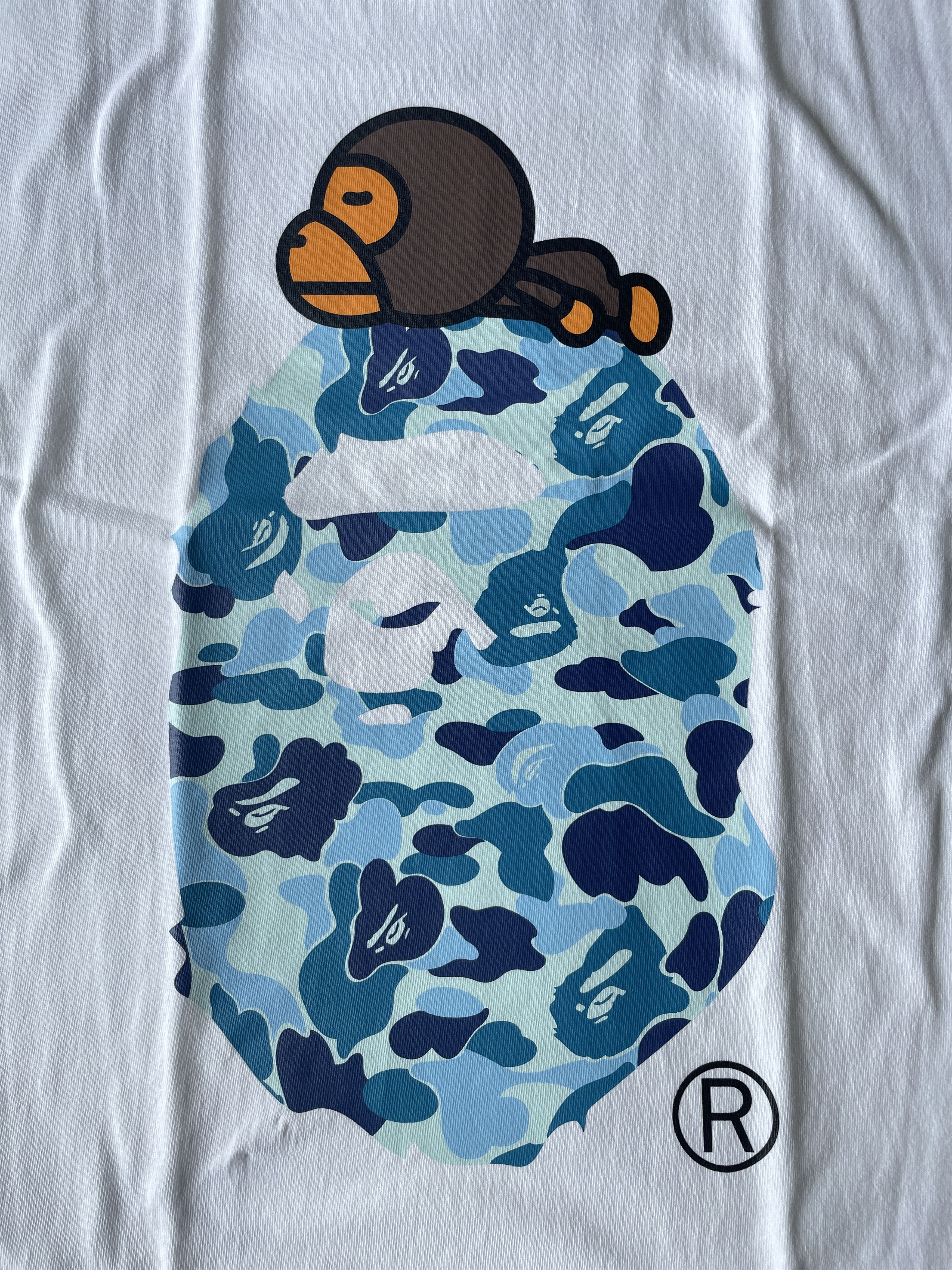 Bape BAPE ABC CAMO MILO ON BIG APE TEE Size US XL / EU 56 / 4 - 3 Thumbnail