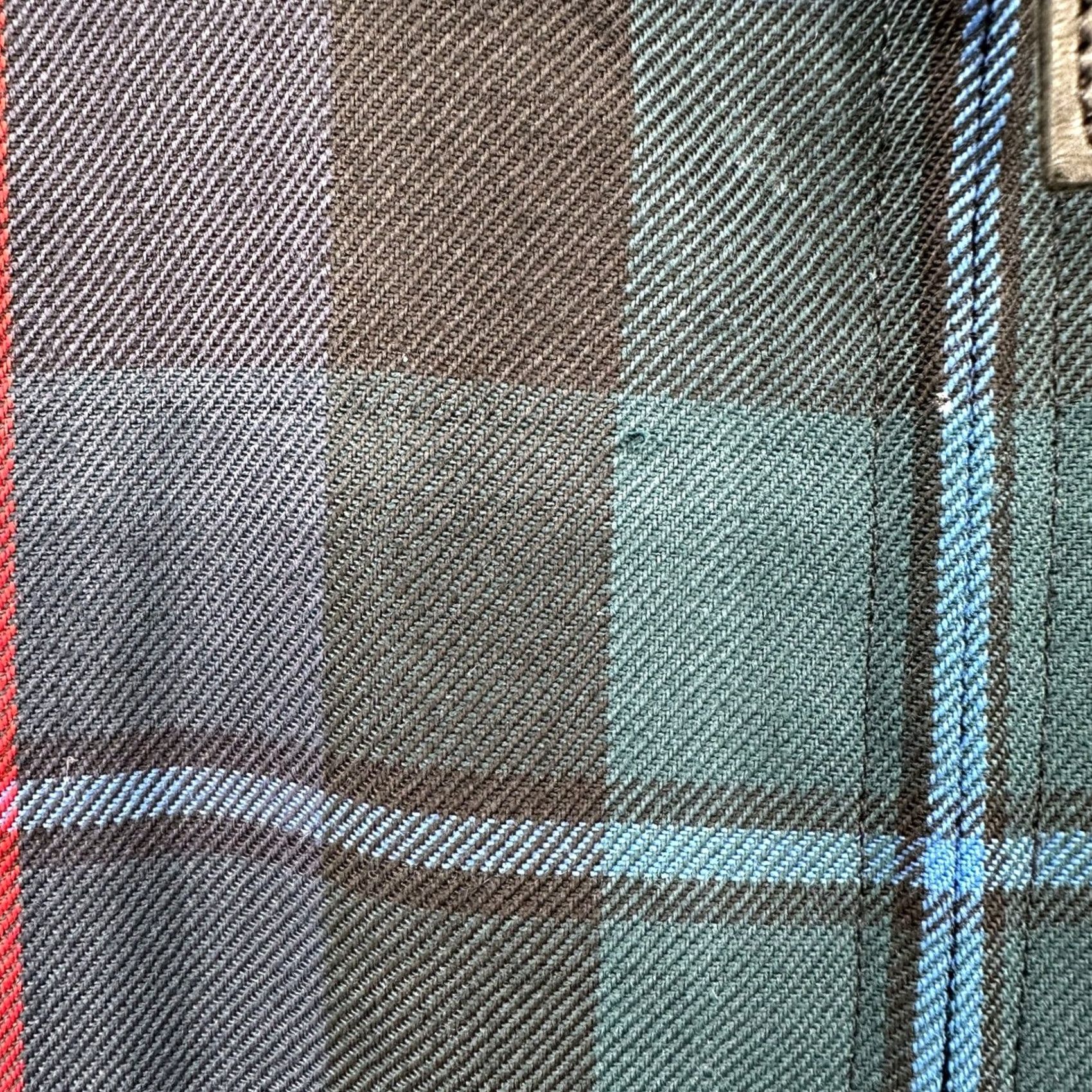 Ralph Lauren Lauren Ralph Lauren Plaid Shirt Jacket Wool Full Zip Large Preppy Timeless Women Size L / US 10 / IT 46 - 5 Thumbnail
