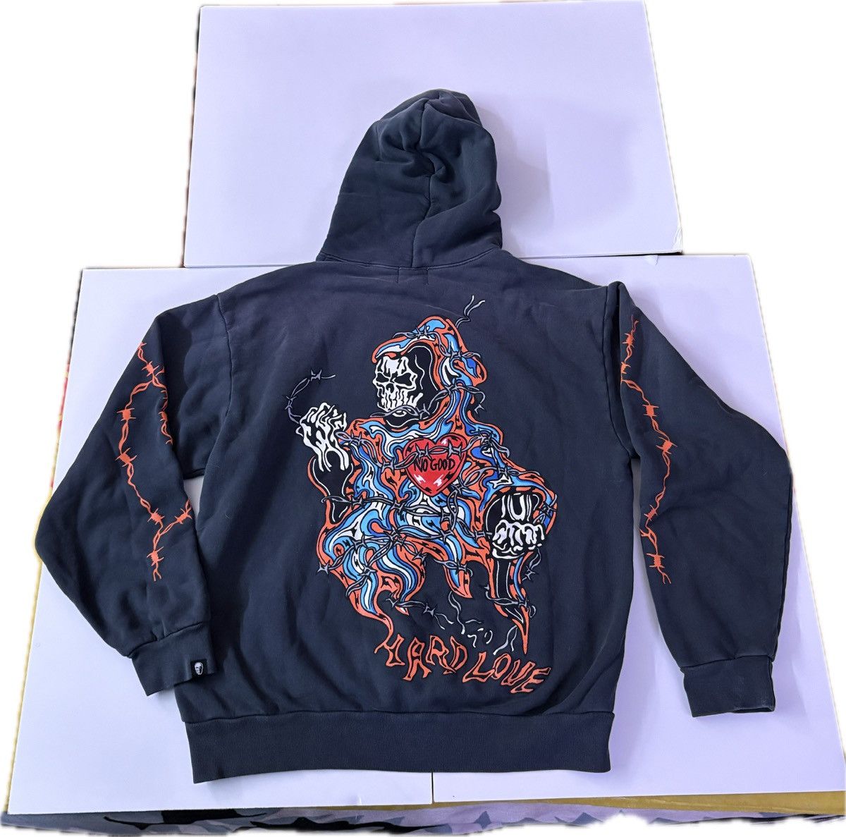 Warren Lotas Warren Lotas “Hard Love” Hoodie – Private Release Size US XL / EU 56 / 4 - 3 Thumbnail