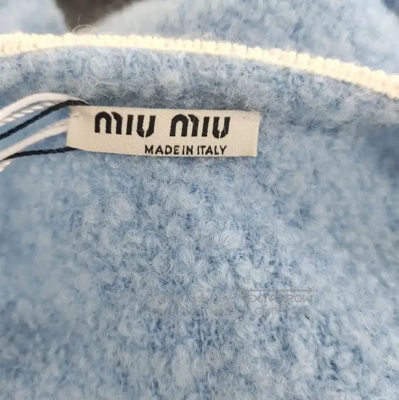 Miu Miu Miu Miu Blue Wool Women's Jacket . Size L / US 10 / IT 46 - 3 Thumbnail