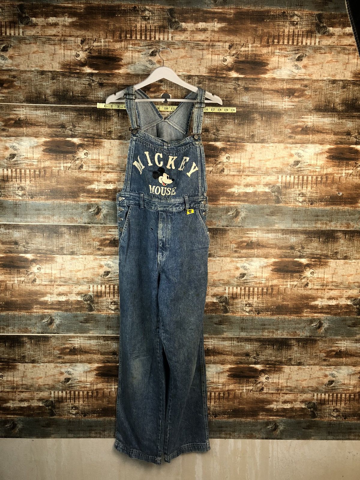 Mickey Mouse Poppins Mickey Mouse Overalls Denim #A2108 Size US 30 / EU 46 - 1 Thumbnail