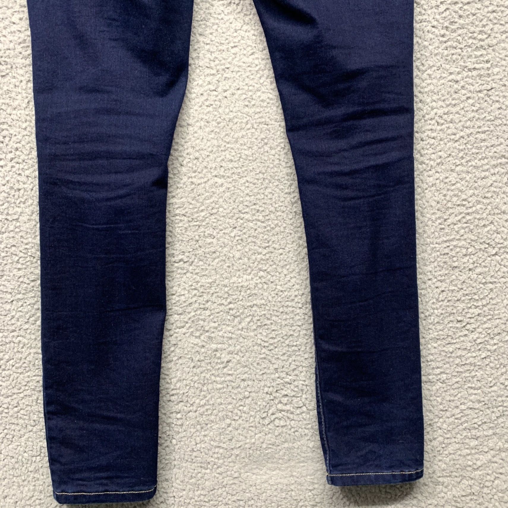 Vintage NY Jeans NY Trends-4 Jeans Women’s Size 8 Distressed Dark Blue Stretch Easy Care 5-Pocket Jeans Women Size 30" / US 8 / IT 44 - 6 Thumbnail