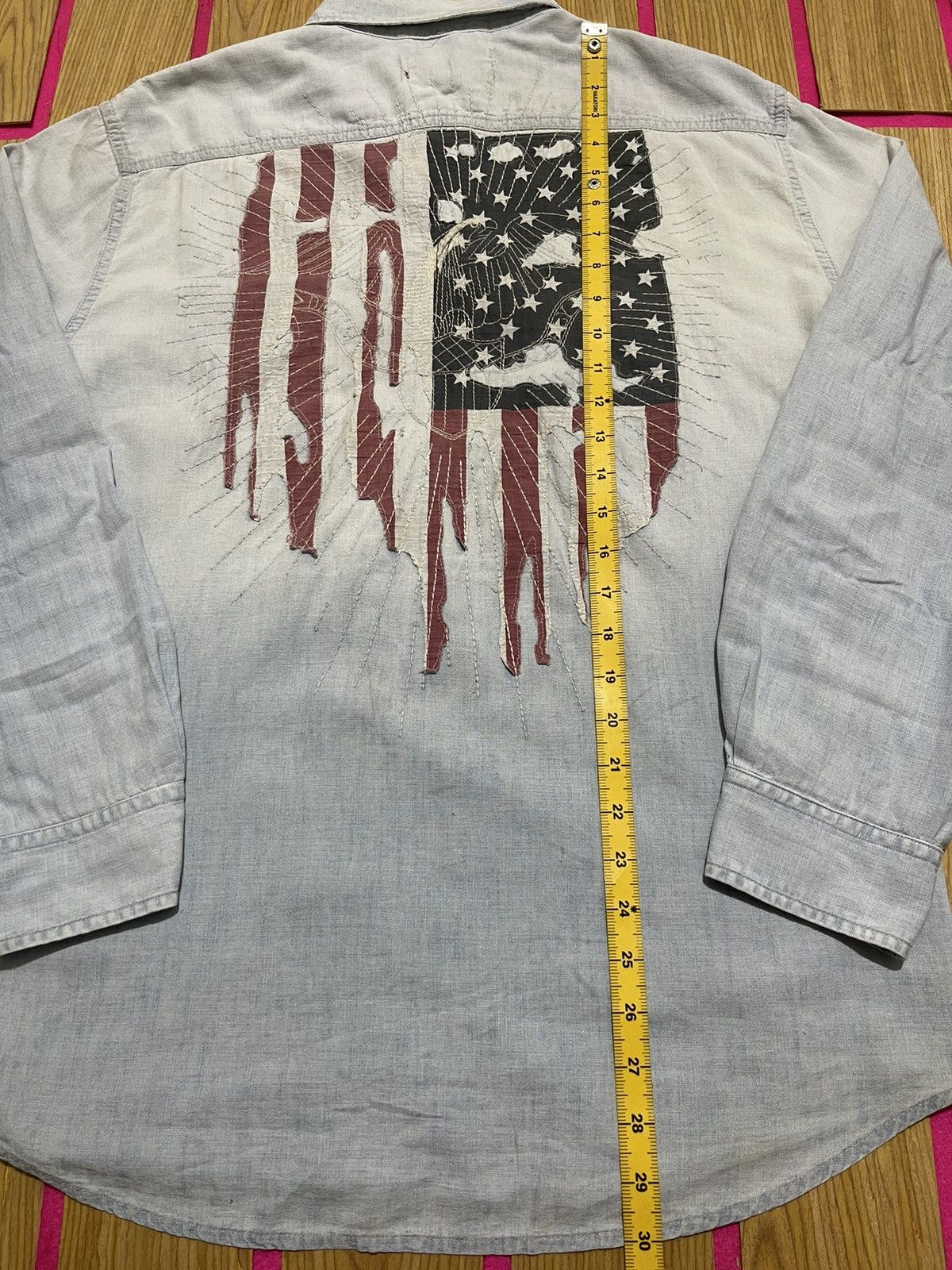 If Six Was Nine RALHP LAUREN long sleeve shirt with embroidered pattern Size US L / EU 52-54 / 3 - 12 Thumbnail