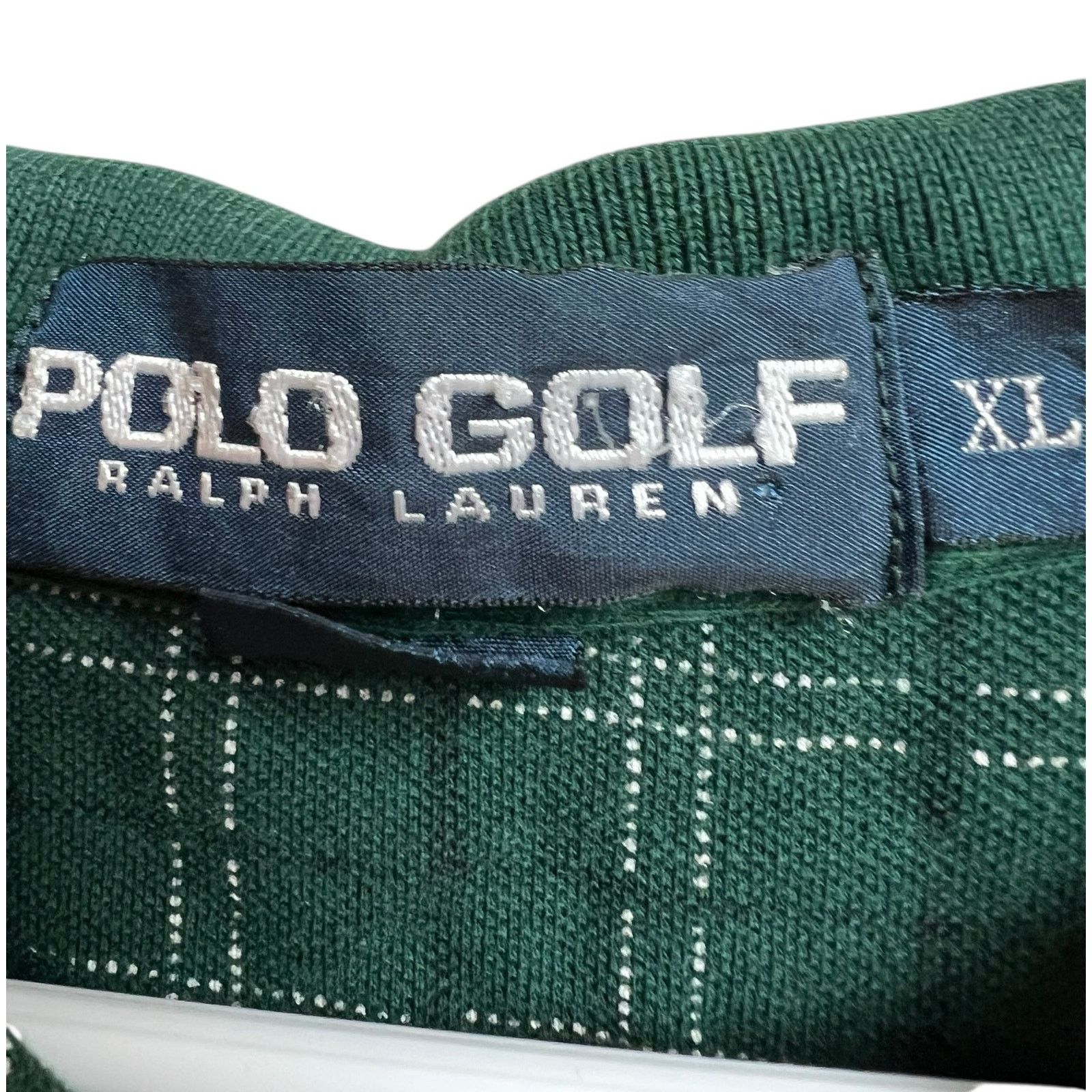 Polo Ralph Lauren Polo Ralph Lauren Short Sleeve Green Windowpane Check XL Size US XL / EU 56 / 4 - 2 Thumbnail