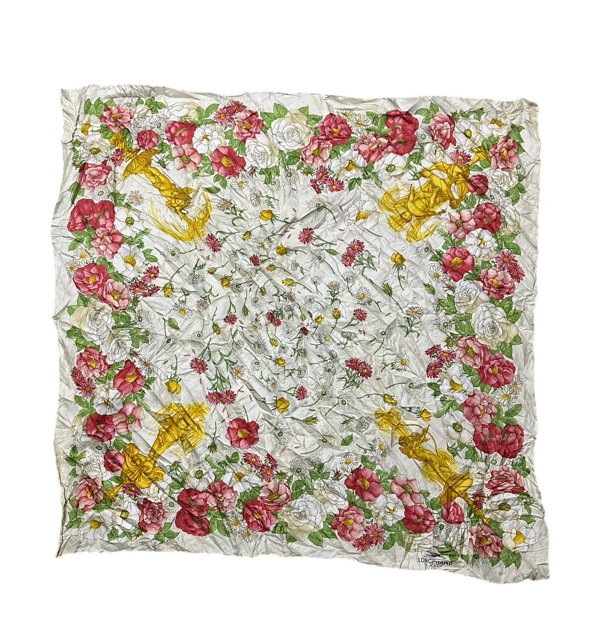 Longchamp Longchamp silk scarf Size ONE SIZE - 1 Thumbnail