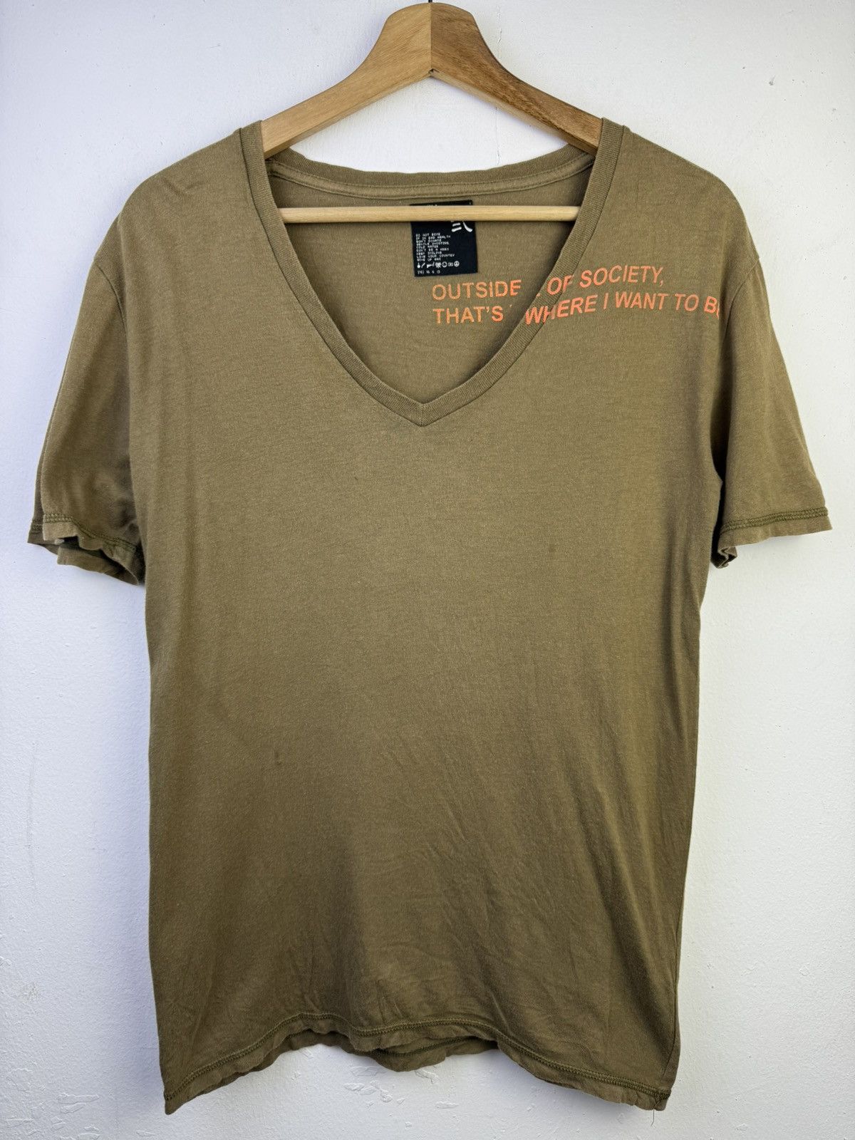 PPFM PPFM (Peyton Place For Men) V-neck t-shirt Size US M / EU 48-50 / 2 - 1 Thumbnail