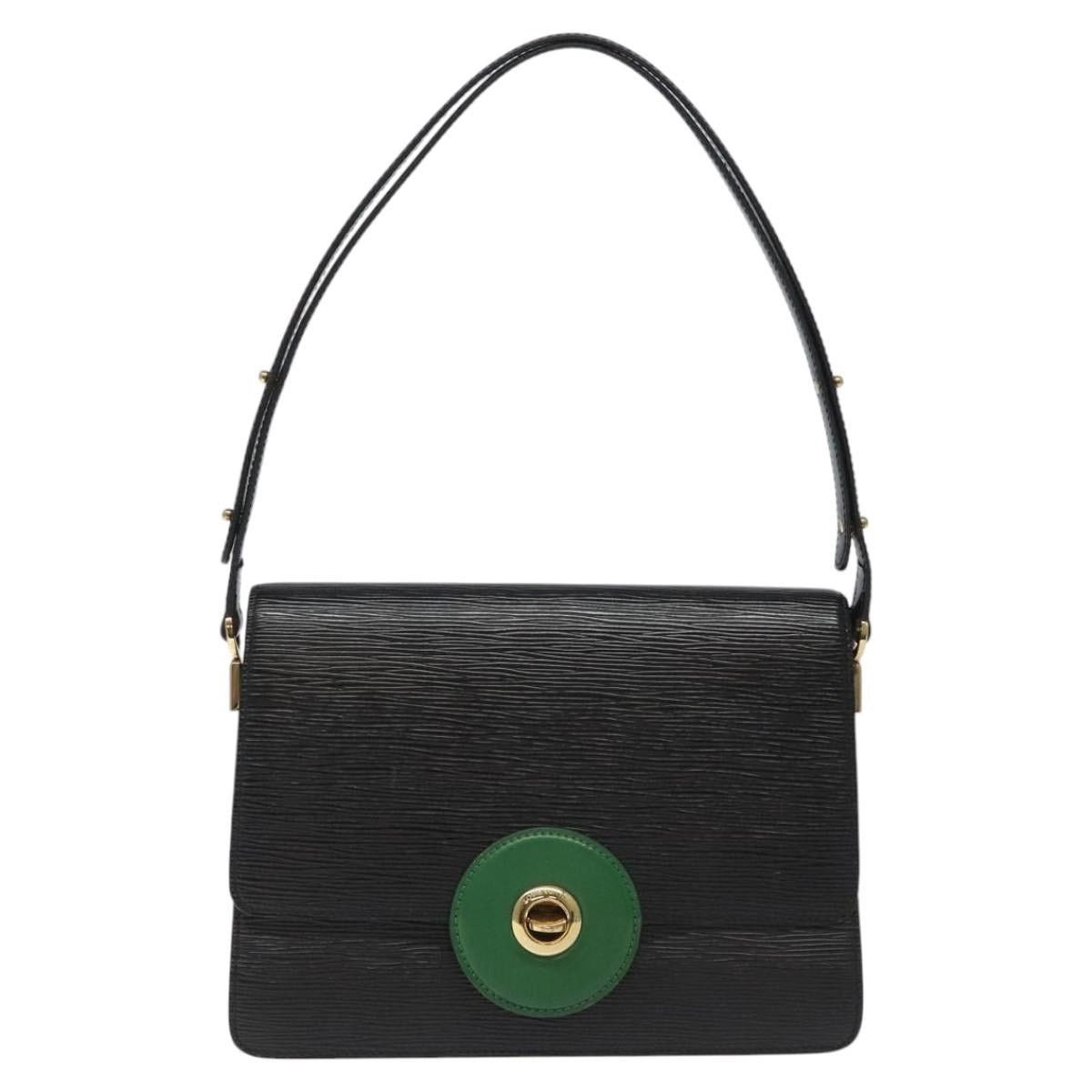 Louis Vuitton LOUIS VUITTON Epi Free Run Shoulder Bag Green Black M52414 Size ONE SIZE - 13 Thumbnail