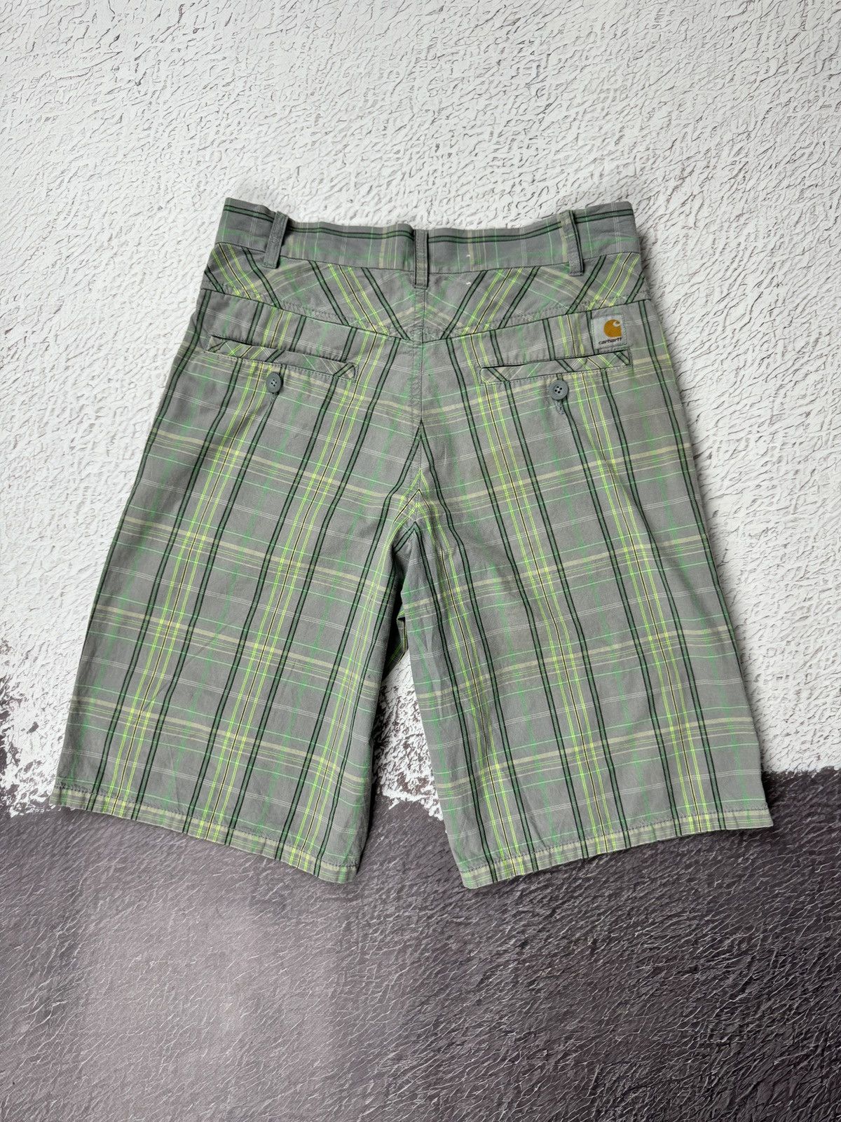 Carhartt Carhartt Freight Bermuda vintage checkered shorts size 29 Size US 29 - 9 Thumbnail