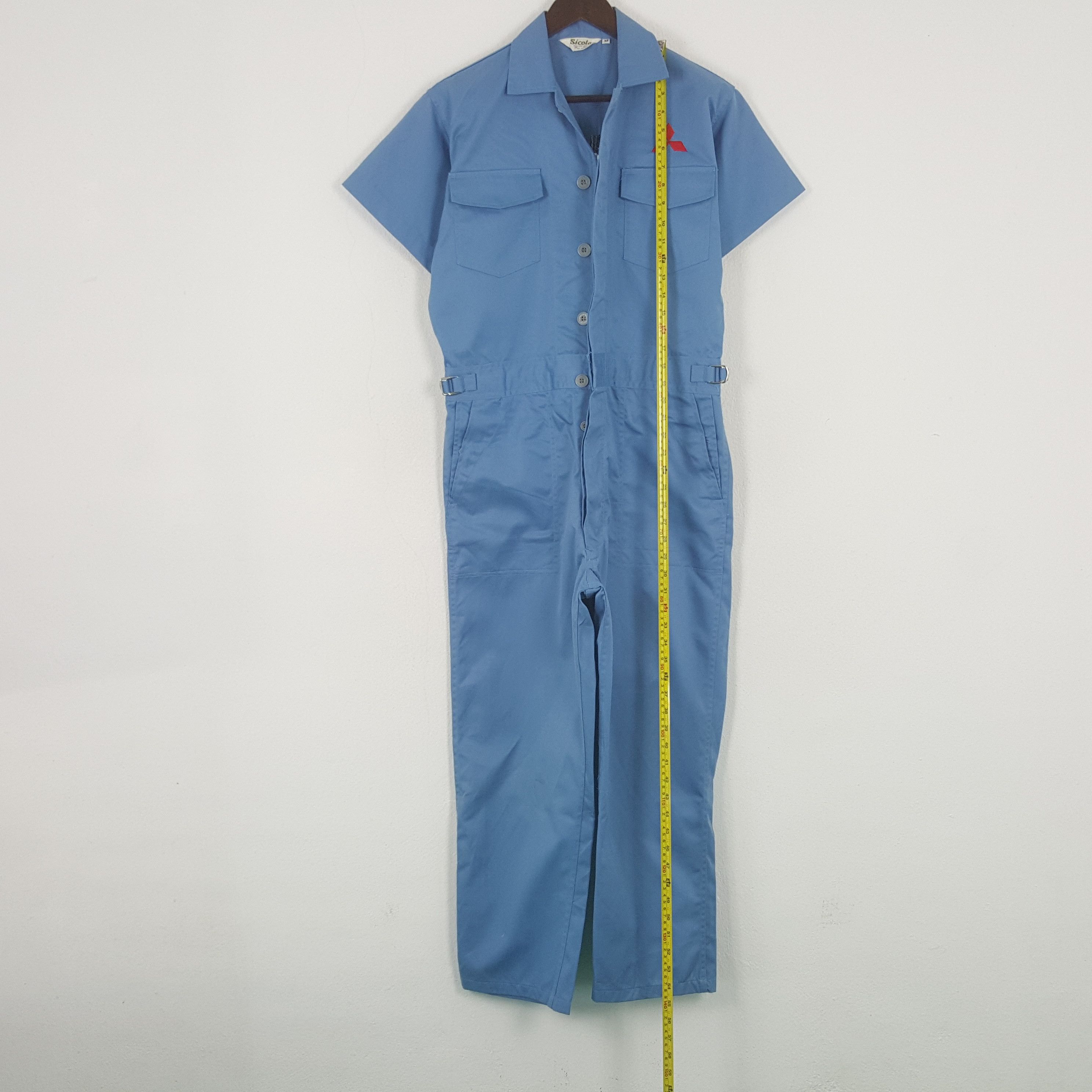 Sports Specialties Vintage Mitsubishi Forklift Shot Sleeve Coverall Jacket Size US M / EU 48-50 / 2 - 7 Thumbnail