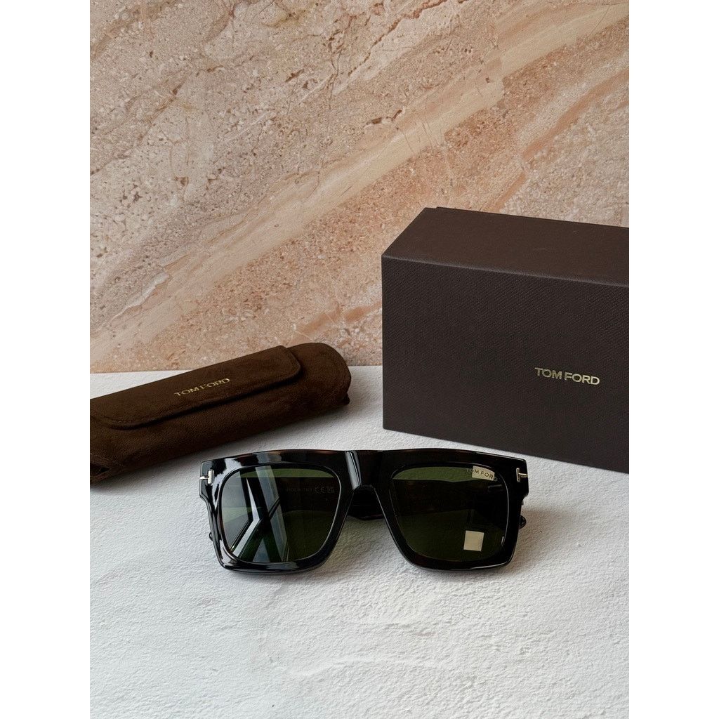 Tom Ford NEW Tom Ford FT6068-B Fausto Clip On Bluelight Frames Brown Size ONE SIZE - 2 Thumbnail