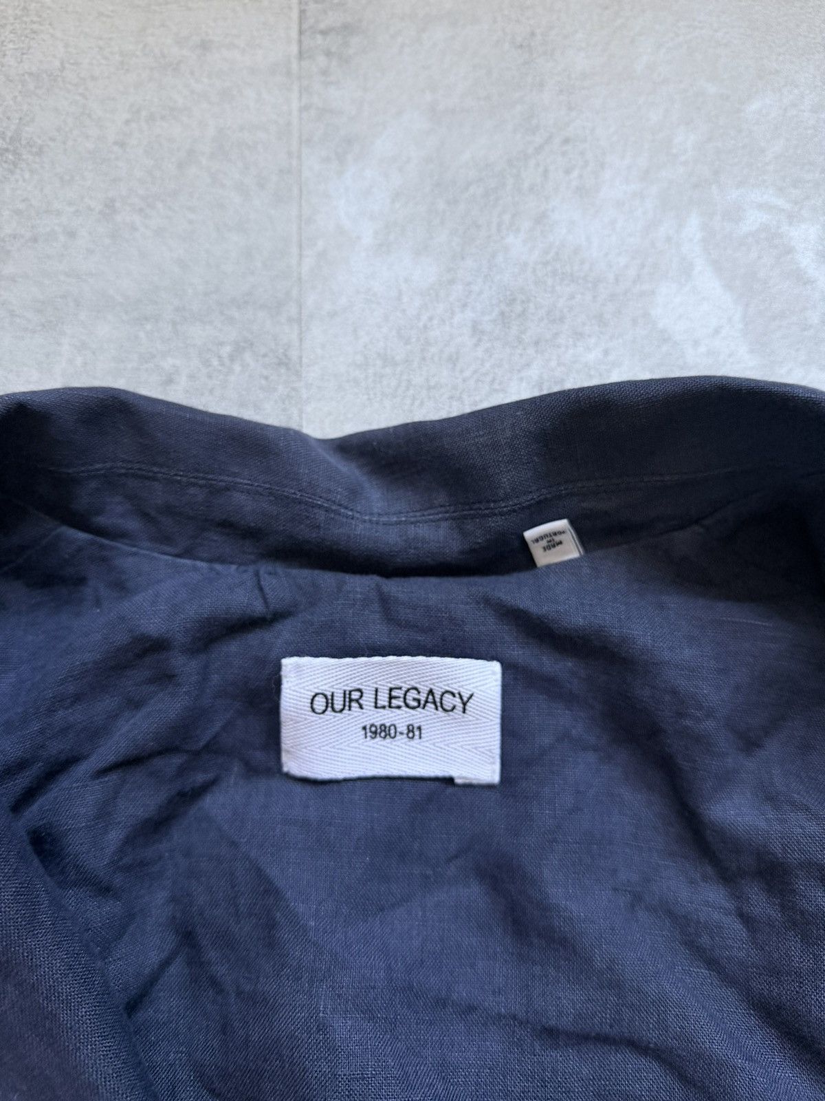 Our Legacy Our Legacy Ramie Unconstructed Blazer SS11 French Workwear Size US S / EU 44-46 / 1 - 10 Thumbnail