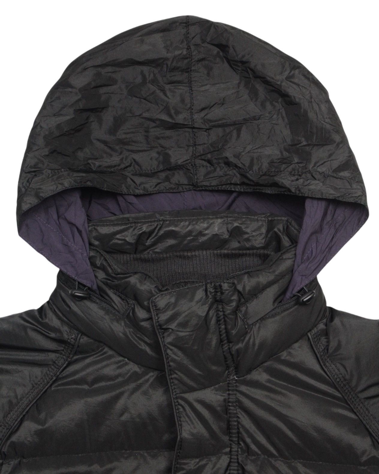 Armani 2010S ARMANI JEANS PREMIUM DOWN HOODED BLACK JACKET Size US L / EU 52-54 / 3 - 6 Thumbnail