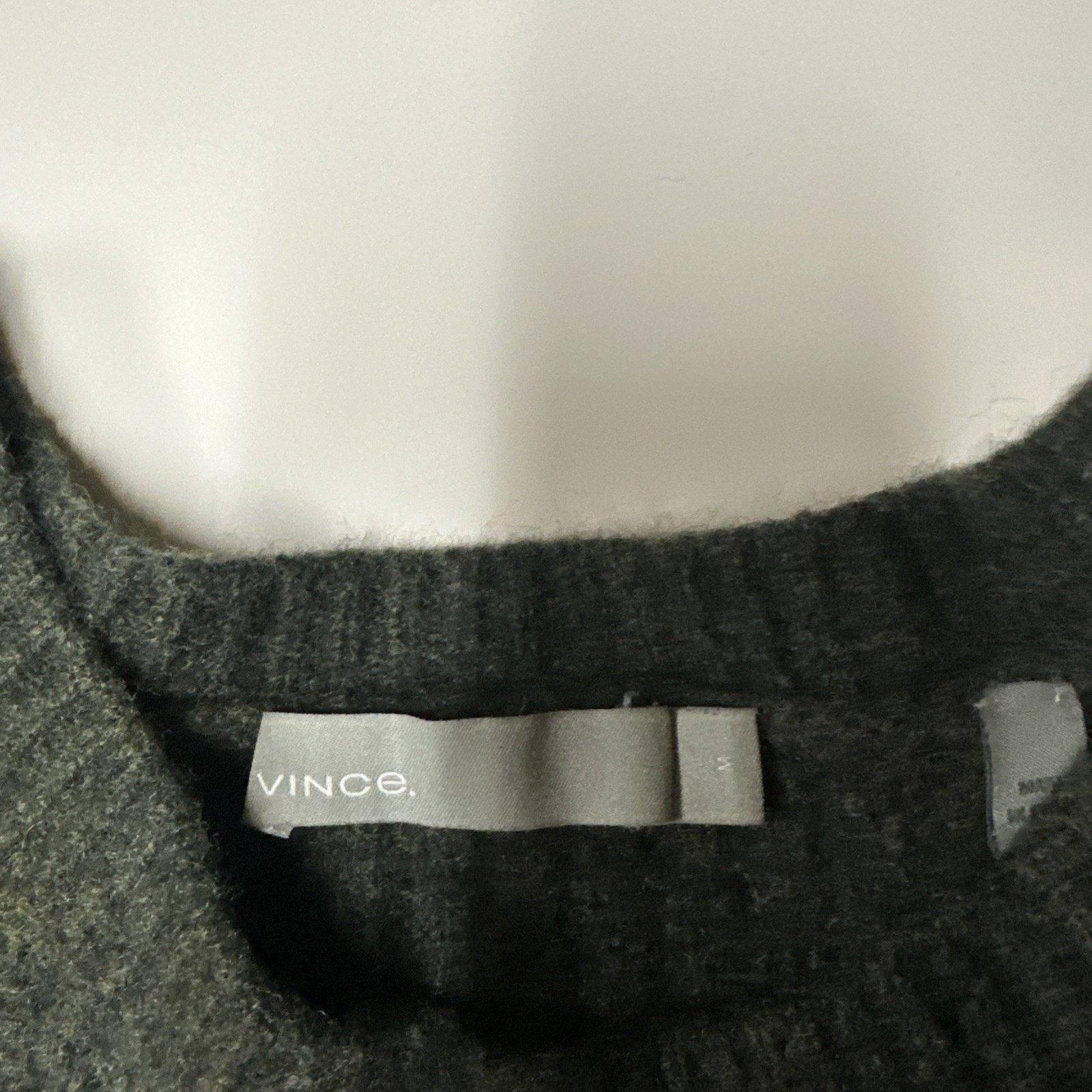 Vince Vince Wool Green Women’s Sweater Size M Size M / US 6-8 / IT 42-44 - 3 Thumbnail