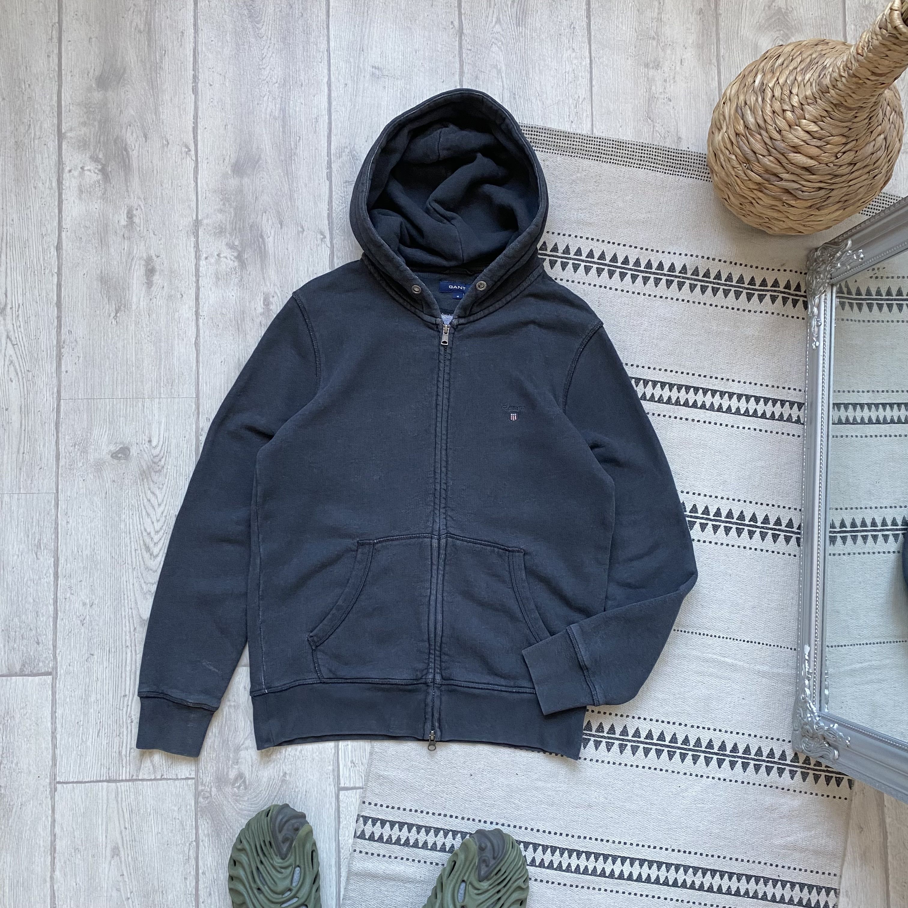 Polo Ralph Lauren Vintage Ralph Lauren Faded Heavy Hoodie GANT ZIP Up Y2K Size US M / EU 48-50 / 2 - 4 Thumbnail