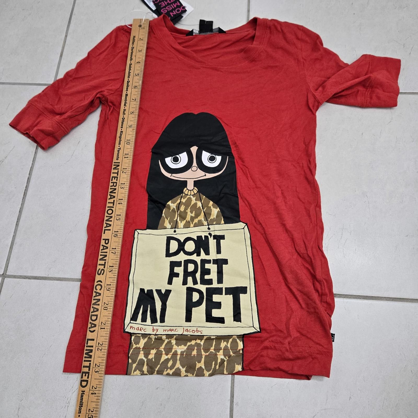 Marc by Marc Jacobs Marc Jacobs Graphic Tee New Size XS / US 0-2 / IT 36-38 - 7 Thumbnail