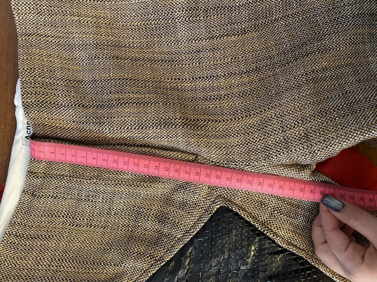 Acne Studios Pantalon Acne Studio beige et rouge Size 26" / US 2 / IT 38 - 10 Thumbnail