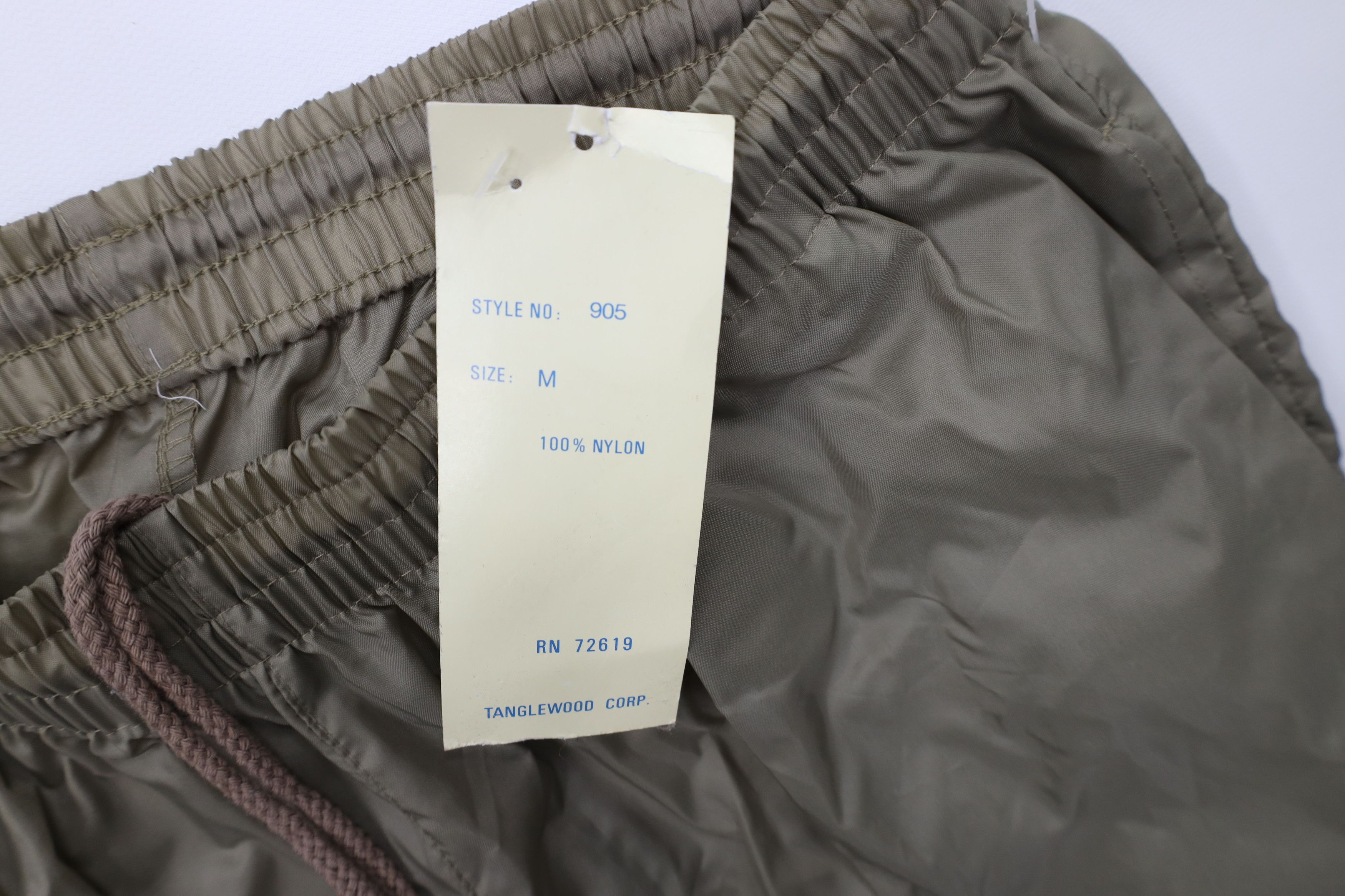 Vintage Deadstock Vintage 90s Streetwear Joggers Pants Green Size US 34 / EU 50 - 6 Thumbnail