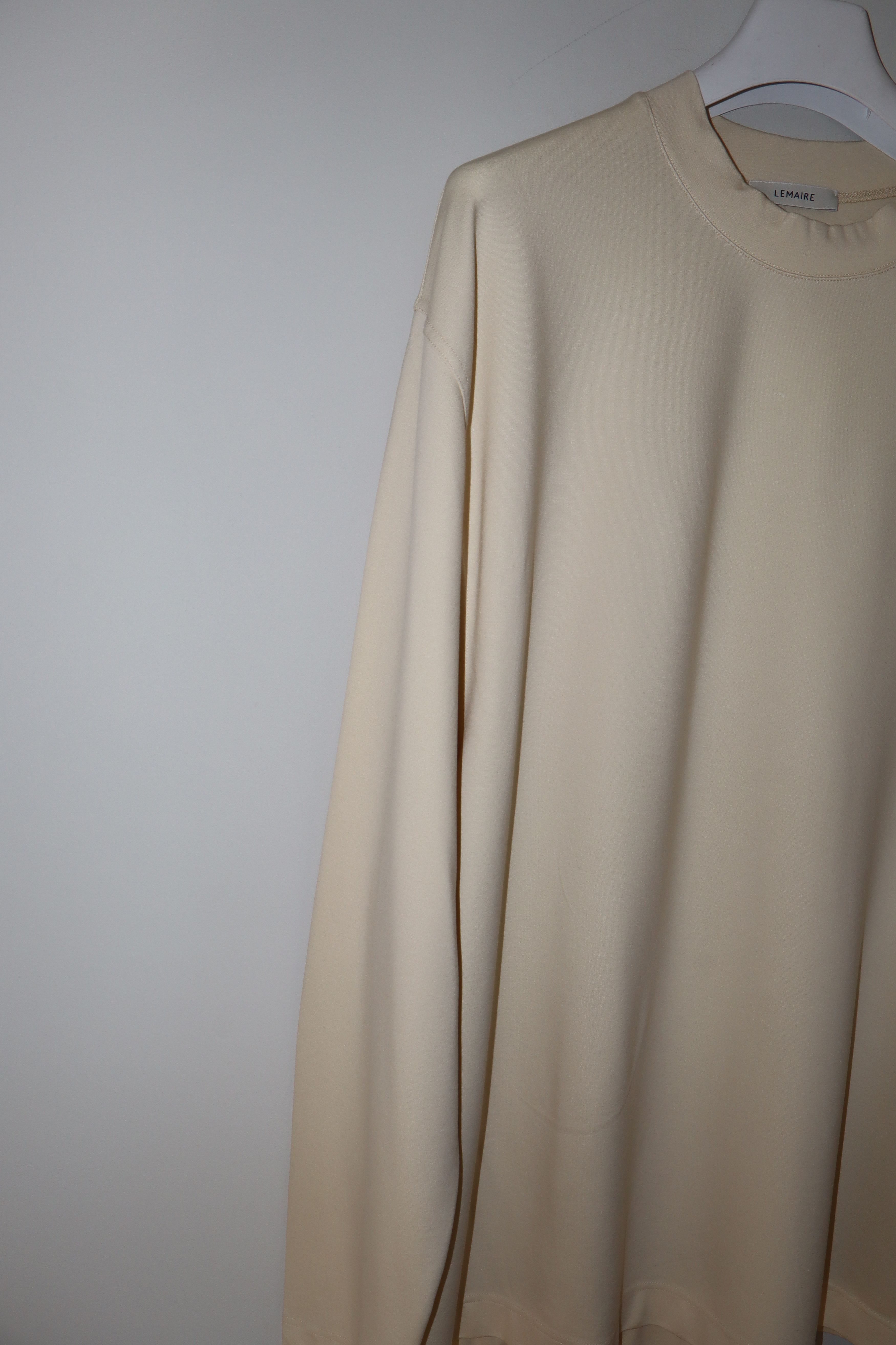 Lemaire Oversized soft sweatshirt Size US XXS / EU 40 - 4 Thumbnail