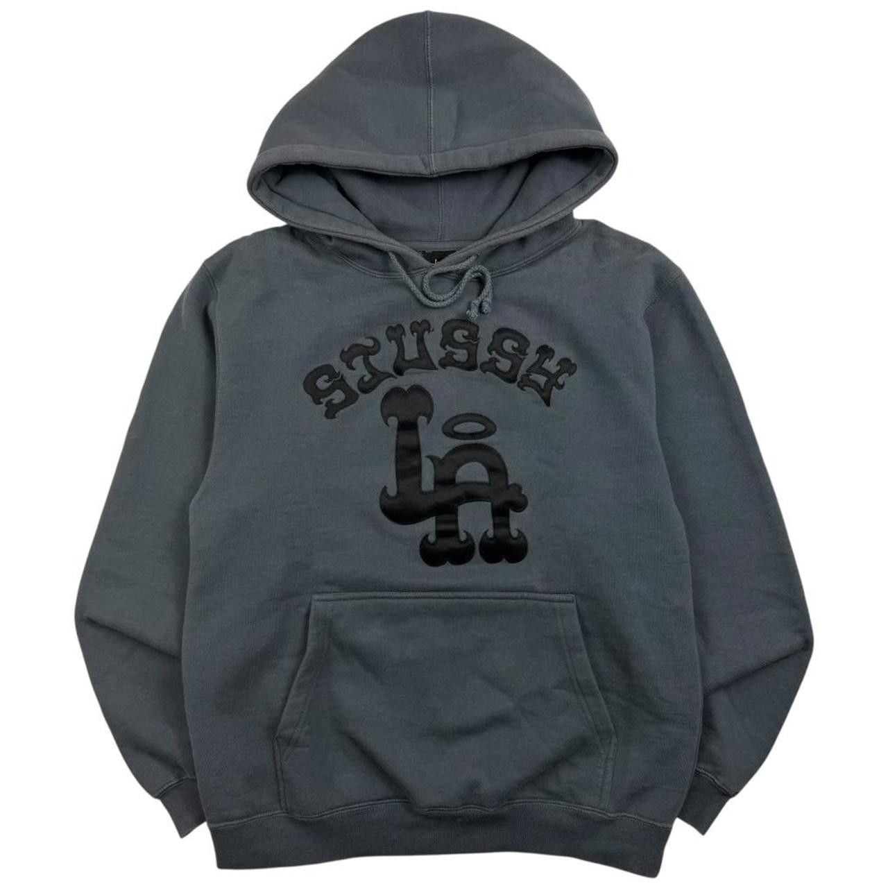 Stussy Vintage 2000s Stussy LA Los Angeles Pullover Hoodie - Small 