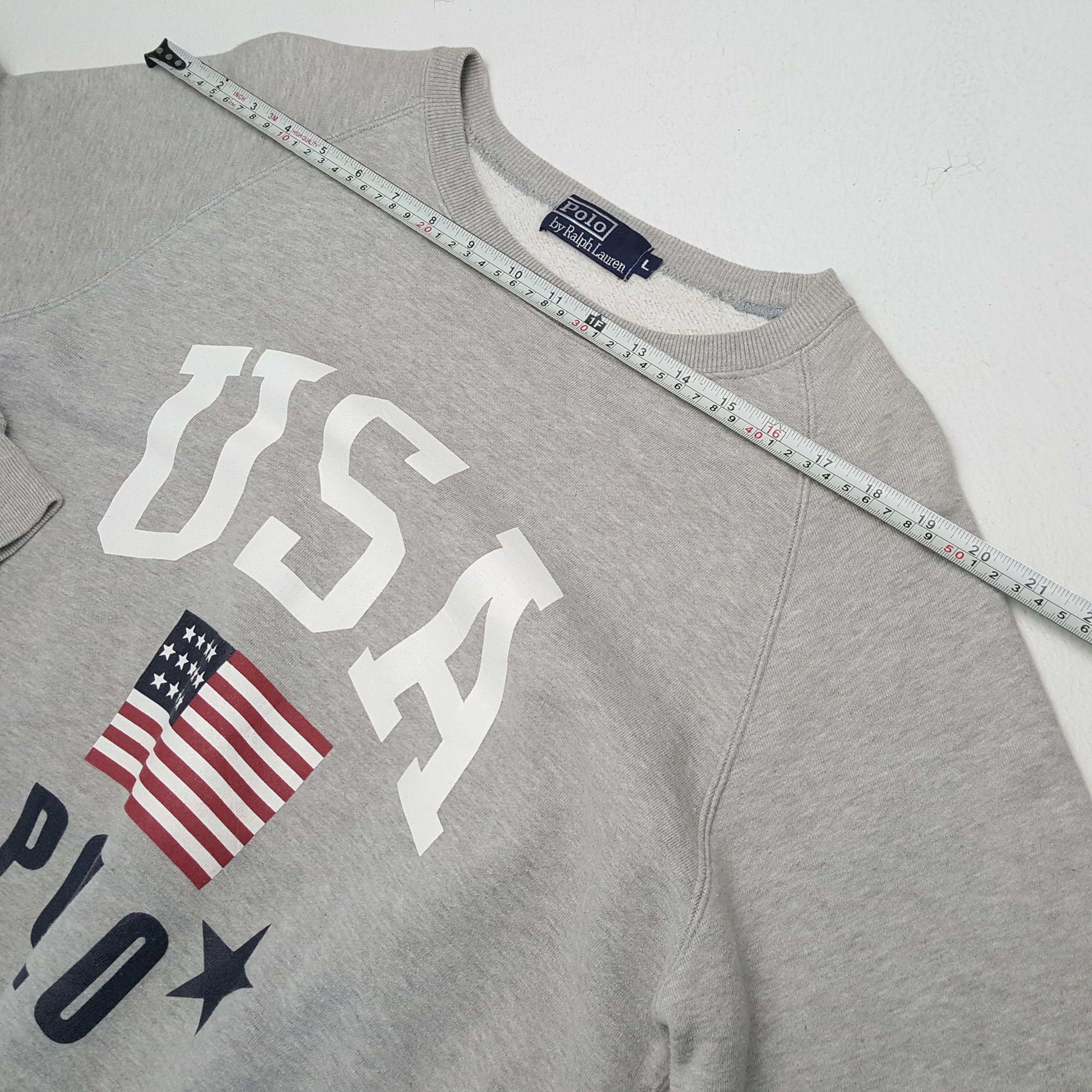 Polo Ralph Lauren × Vintage POLO by RALPH LAUREN USA Design Sweatshirt Size US M / EU 48-50 / 2 - 4 Thumbnail
