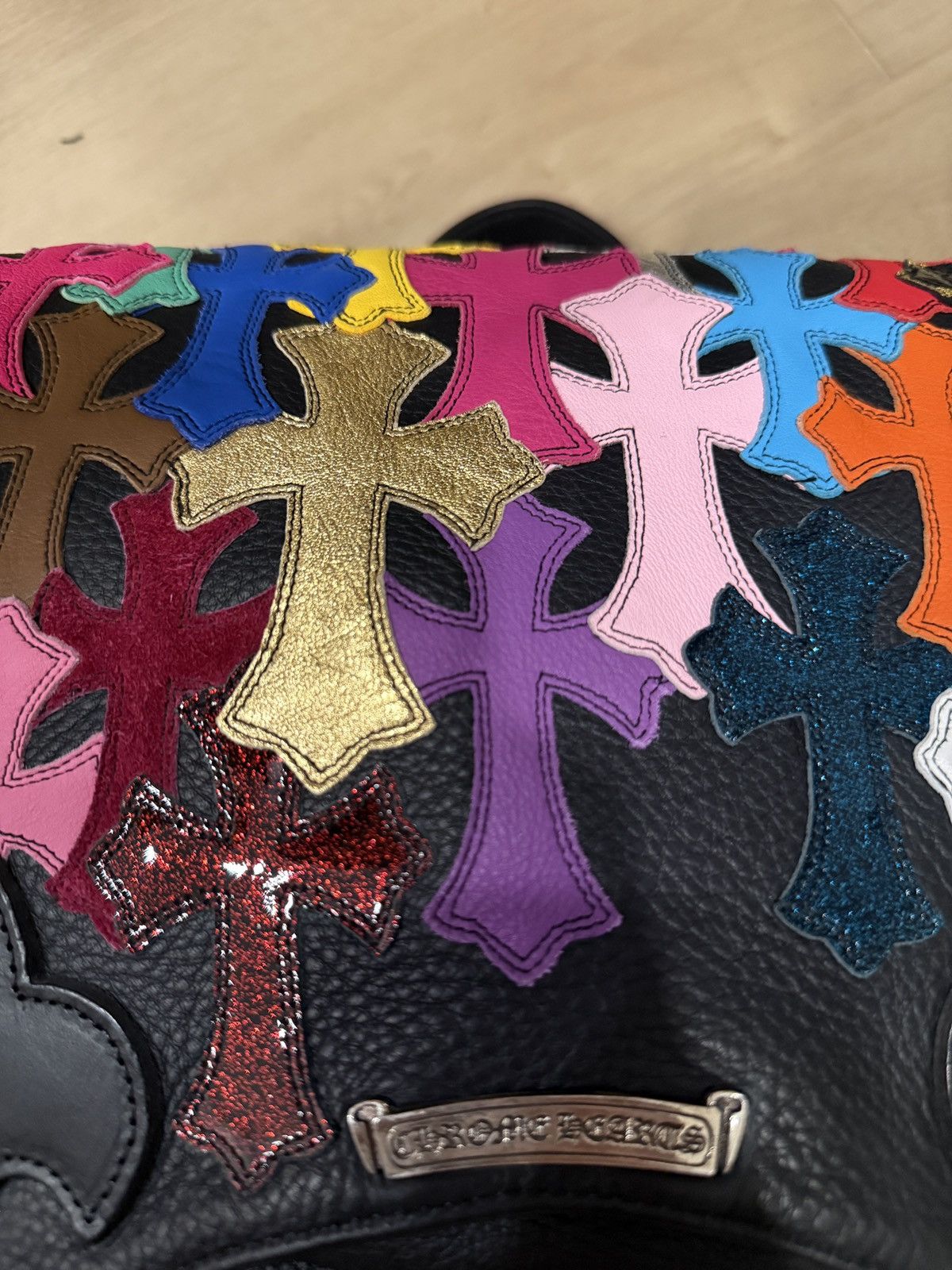 Chrome Hearts Chrome Hearts Multicolor Patch Leather Gunslinger Backpack Size ONE SIZE - 5 Thumbnail
