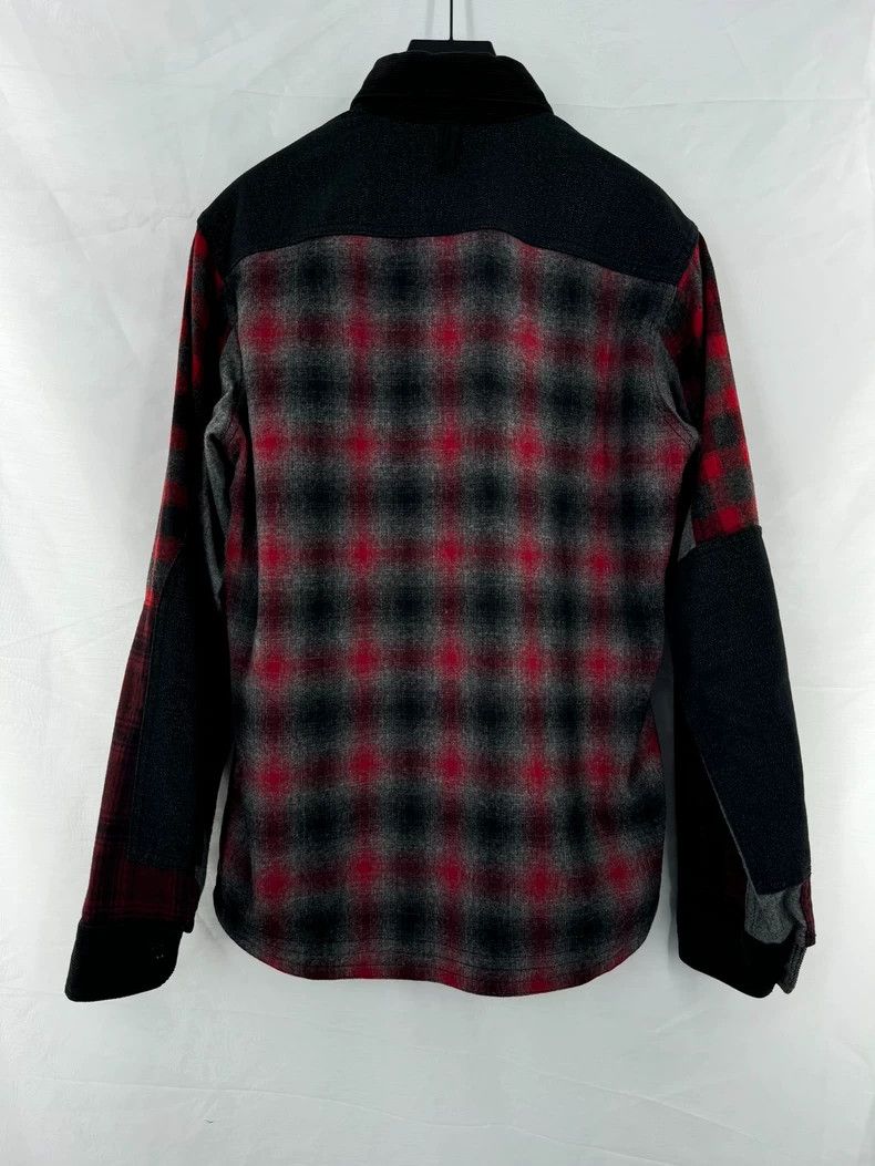 Comme des Garcons Comme Des Garcons Patchwork red plaid shirt Size US M / EU 48-50 / 2 - 8 Thumbnail