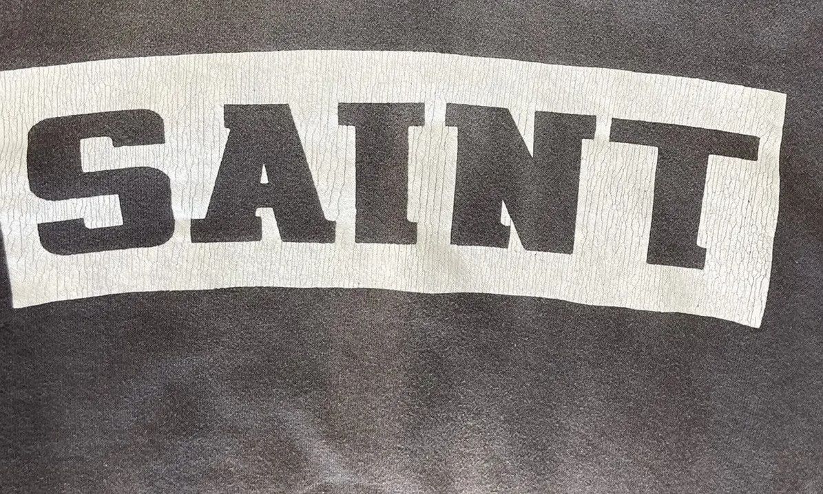 DENIM TEARS Saint Michael Tool Vintage Black Hoodie Size US M / EU 48-50 / 2 - 3 Thumbnail