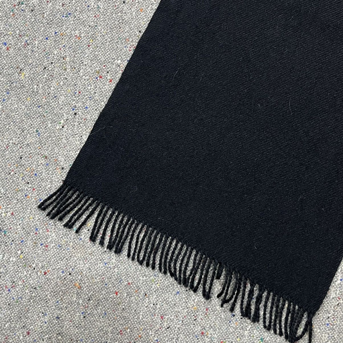 Comme des Garcons Homme Vintage Comme des Garçons Homme black wool scarf Size ONE SIZE - 5 Thumbnail
