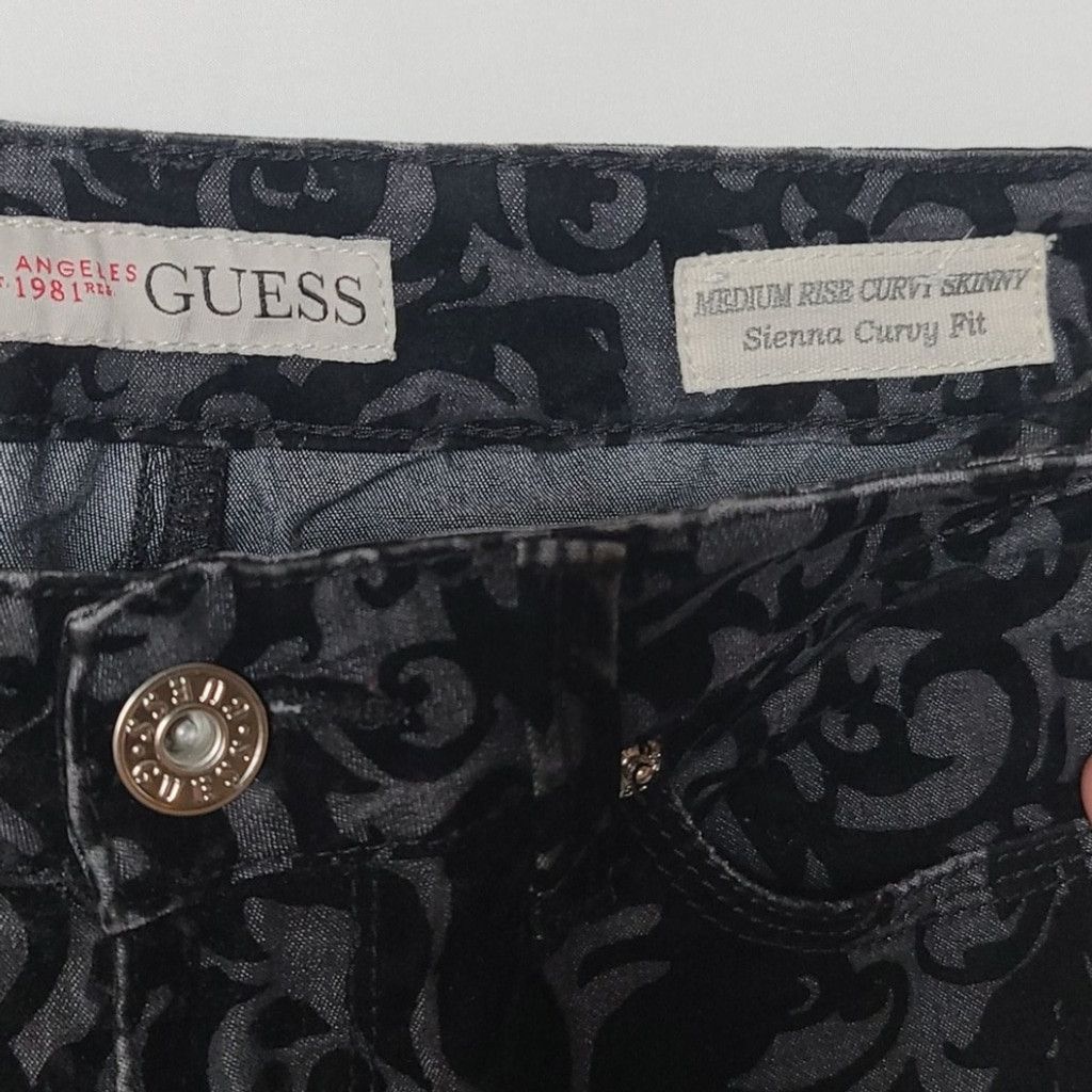 Guess Guess Sienna medium rise curvy fit pants jeans 26 Size 26" / US 2 / IT 38 - 4 Thumbnail