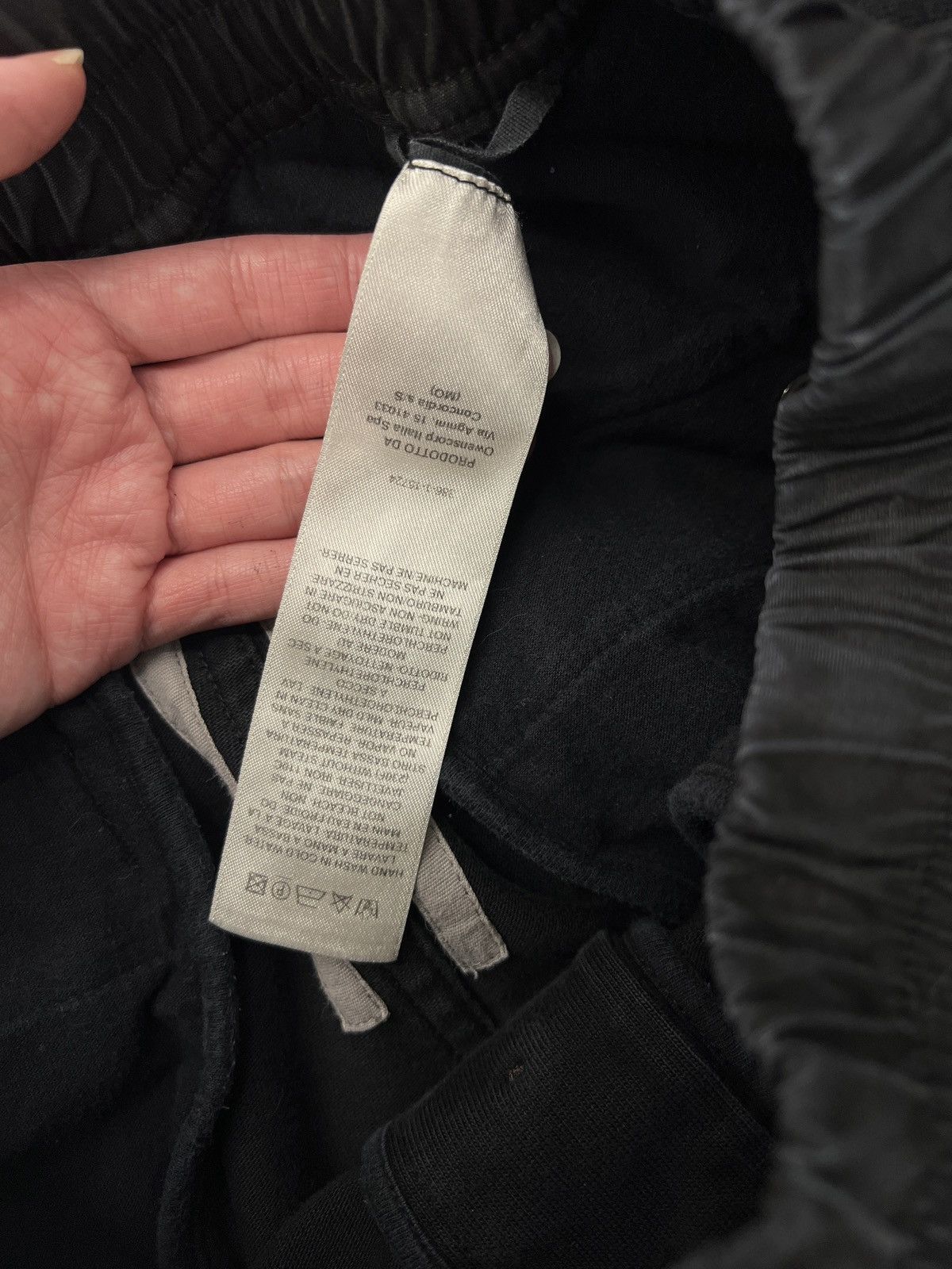 Rick Owens Rick Owens 20SS Cropped Cotton-jersey Sweatpants Size US 36 / EU 52 - 5 Thumbnail
