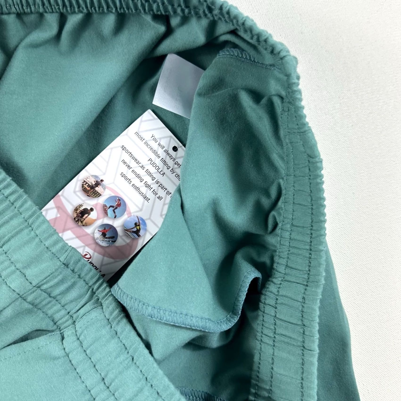 Vintage Pudolla Sweatpants Mens Large Athletic Jogger Pants Active Gym Training NWT Green L Mens Sweatpants Size US 33 - 8 Thumbnail