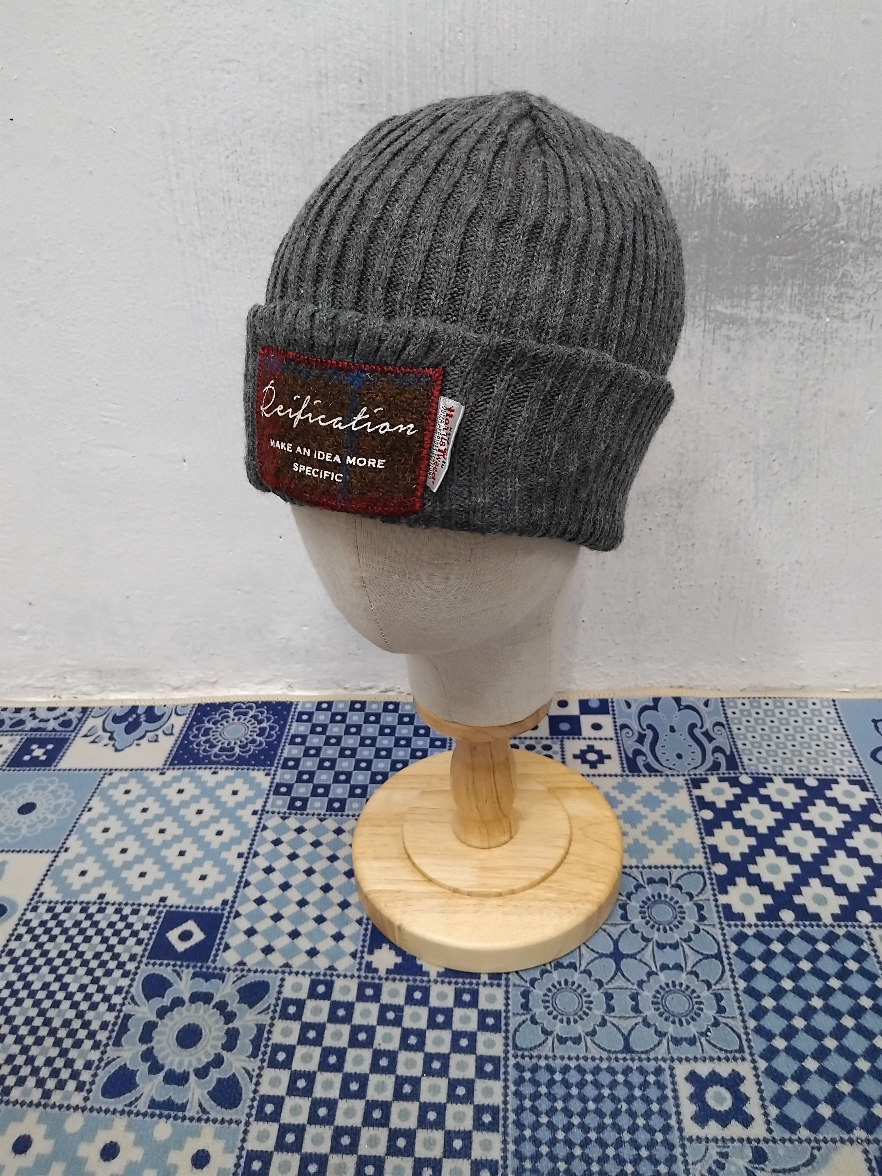 Harris Tweed 💥Harris Tweed closshi grey colour beanie Size ONE SIZE - 7 Thumbnail