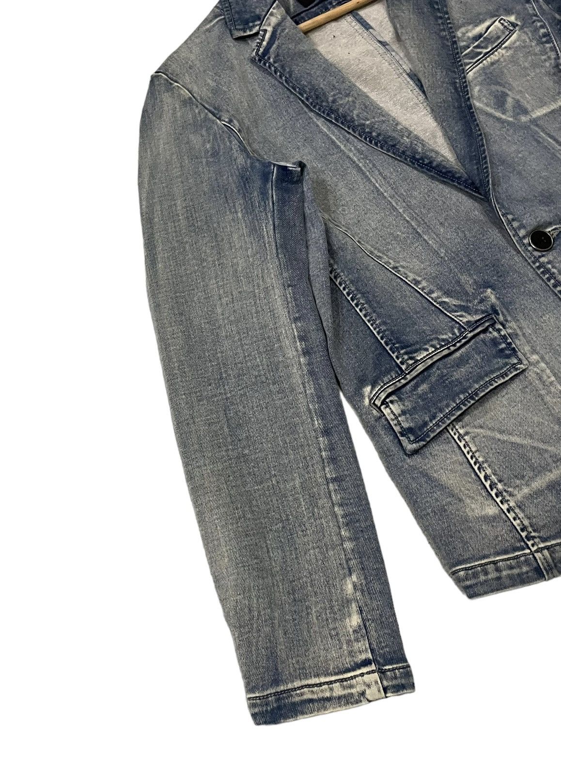 semanticdesign Vintage Semantic Design Denim Style Single Button Jacket Size US L / EU 52-54 / 3 - 8 Thumbnail