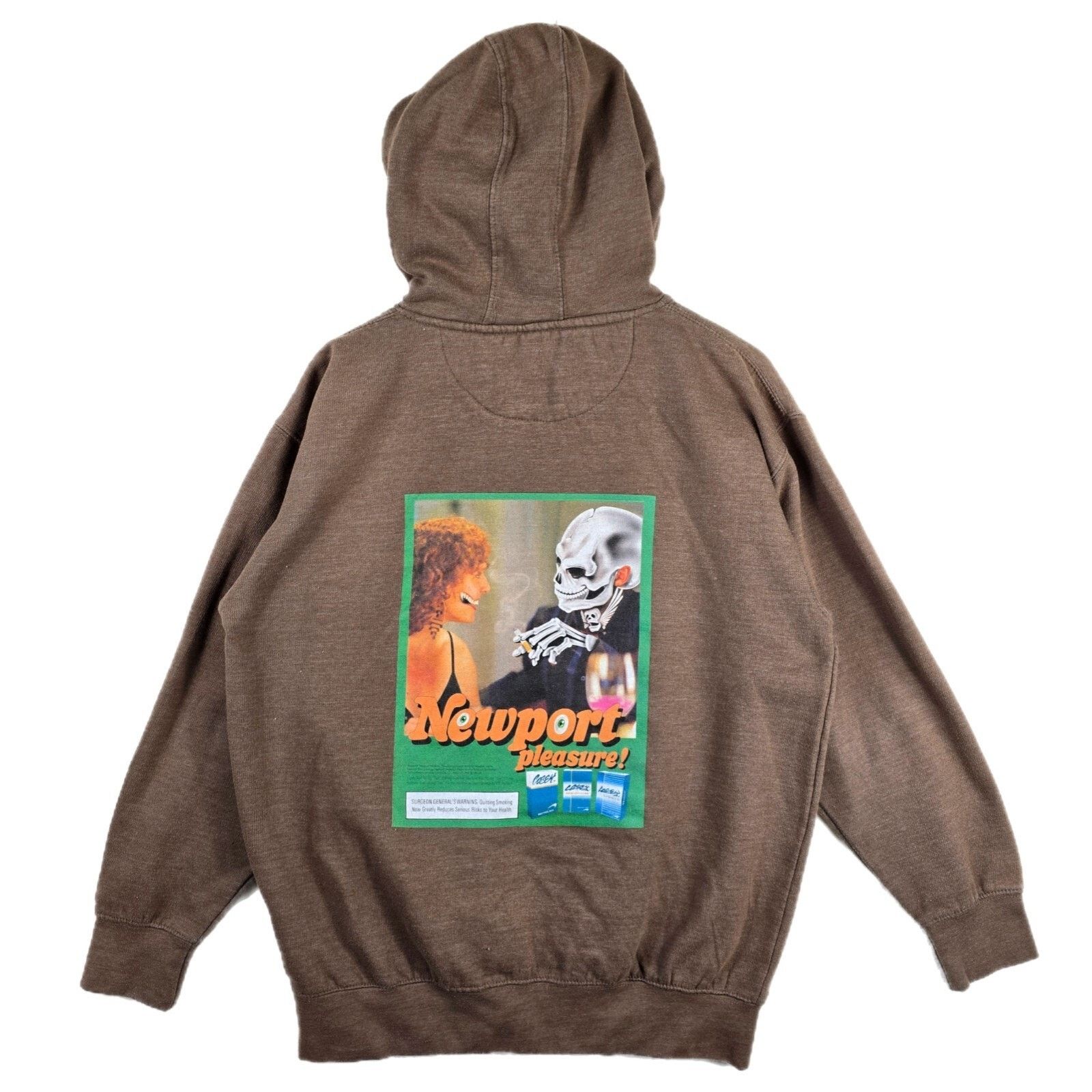 cosey Cosey Newport Pleasure Hoodie Sweatshirt Large Hip-Hop Skull Size US L / EU 52-54 / 3 - 1 Thumbnail