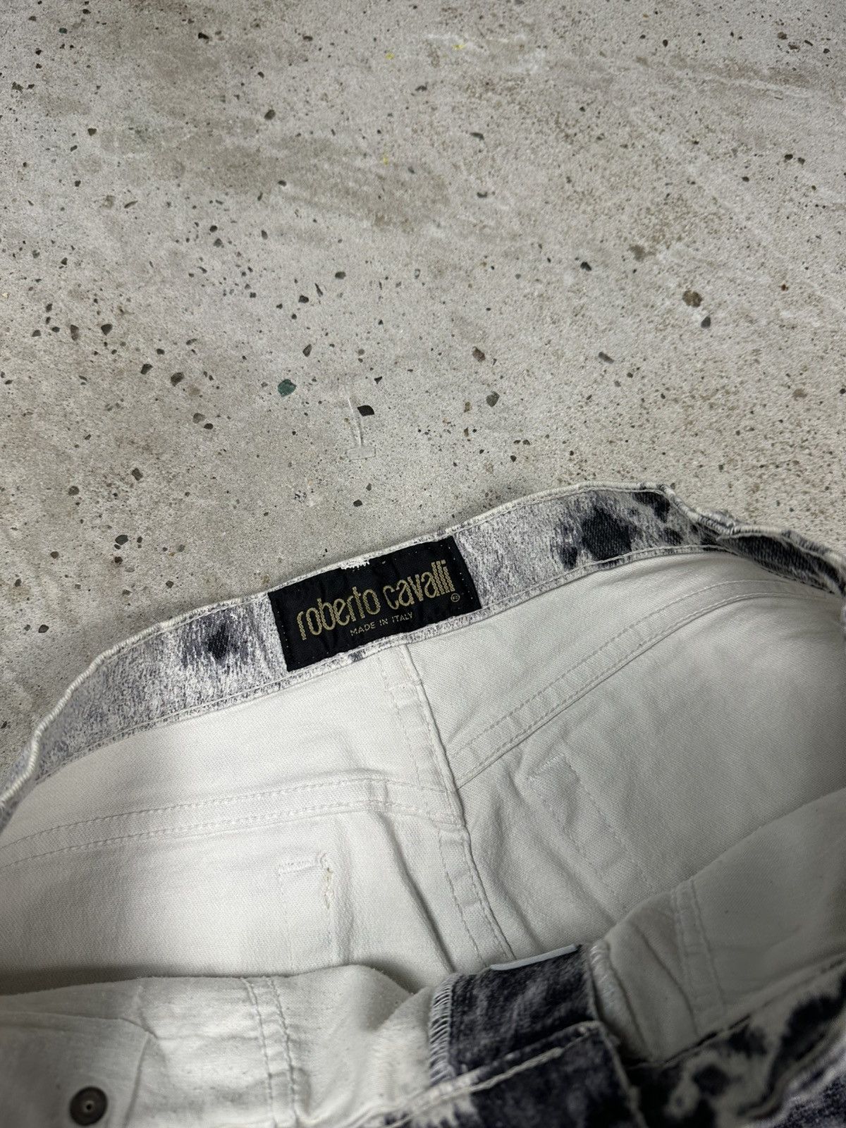 Roberto Cavalli FW1999 Roberto Cavalli Furry Cawprint Movement Pants Size 29" - 10 Thumbnail