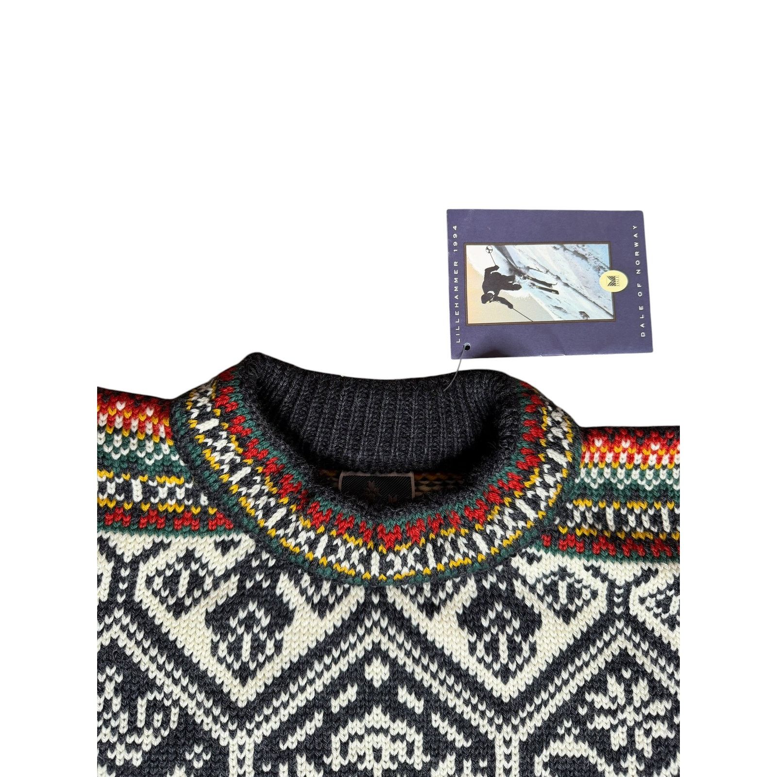 Dale Of Norway × Vintage Vintage Dale of Norway Lillehammer Olympics Wool Sweater Size US M / EU 48-50 / 2 - 5 Thumbnail
