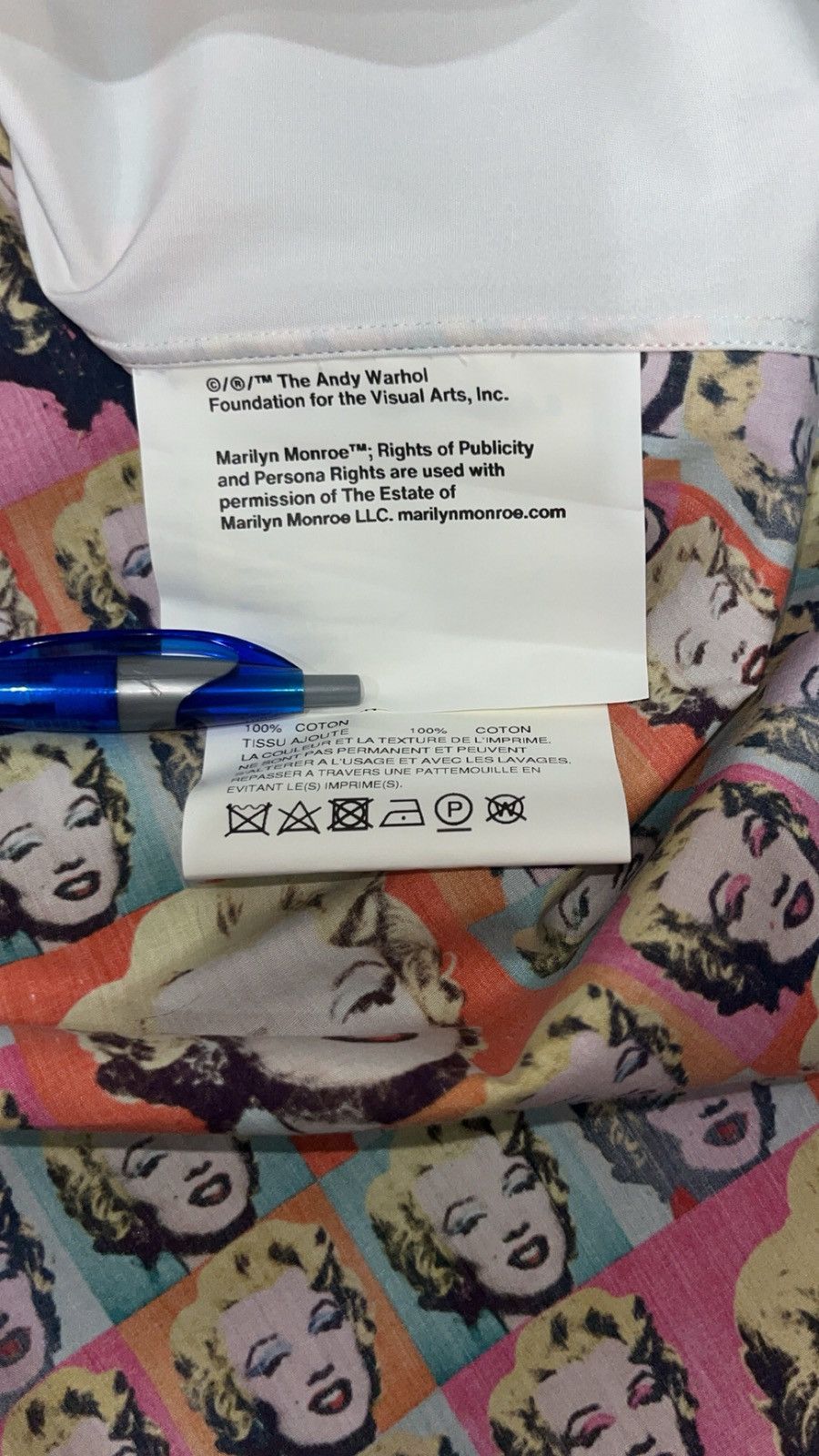 Comme des Garcons SHIRT Comme Des Garcons Shirt x Andy Warhol Marilyn Monroe Size US L / EU 52-54 / 3 - 7 Thumbnail